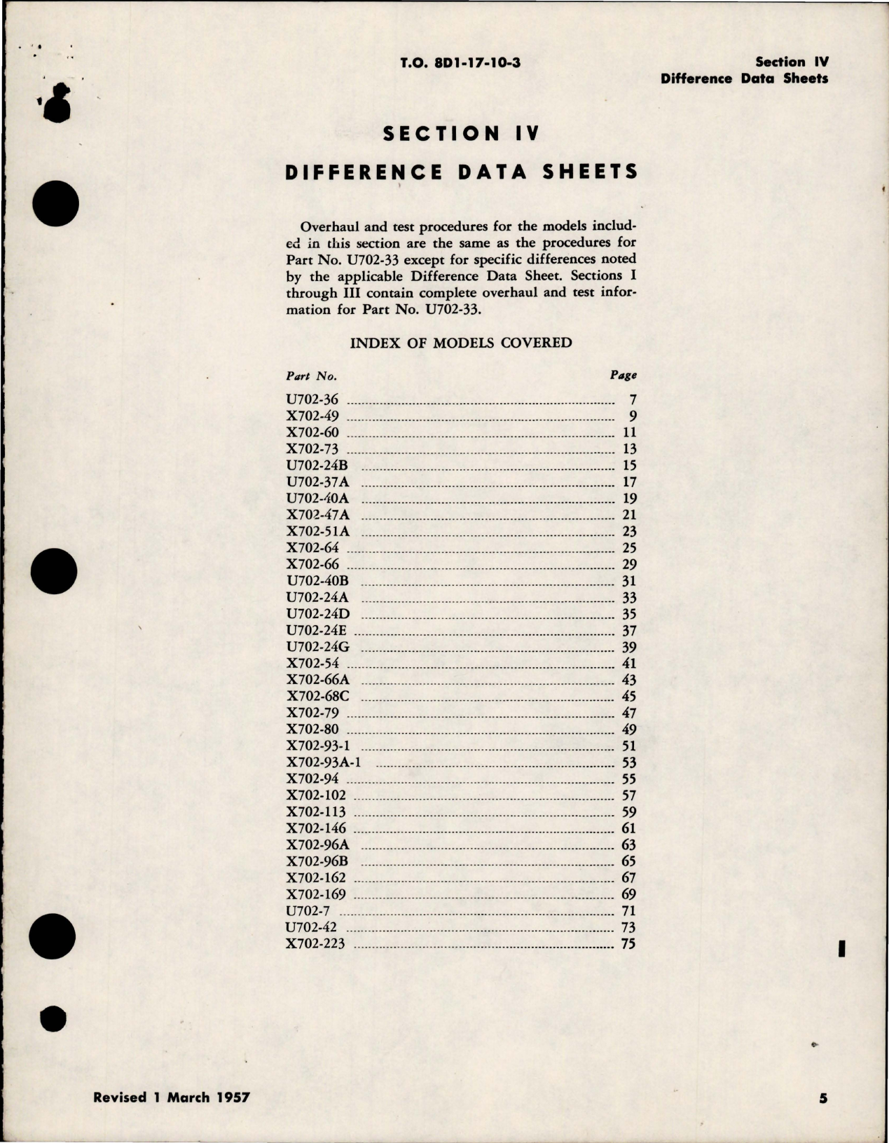 Sample page 9 from AirCorps Library document: Overhaul Instructions for Axivane Aircraft Fans - Parts U702 and X702 Series 