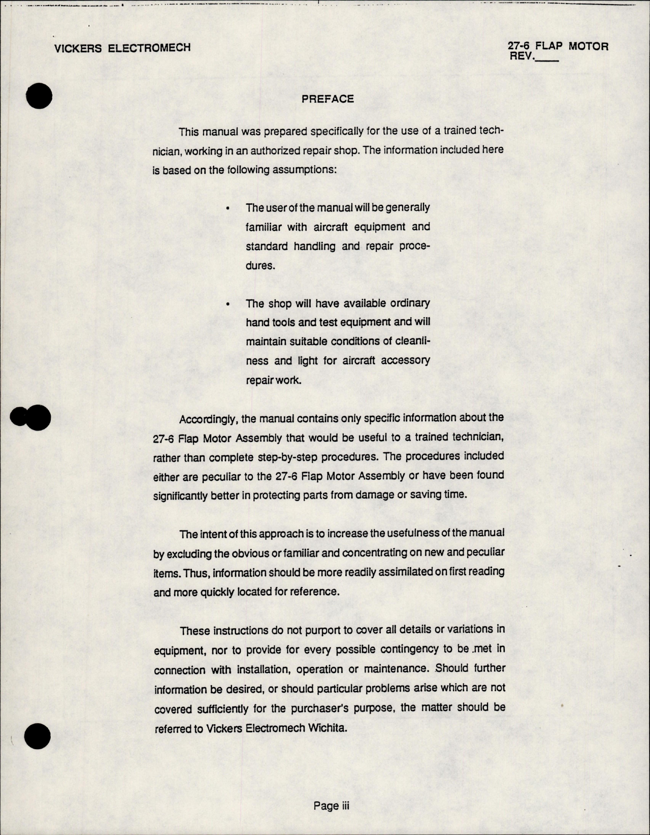Sample page 5 from AirCorps Library document: Overhaul with Parts Breakdown for 27-6 Flap Motor Assembly 