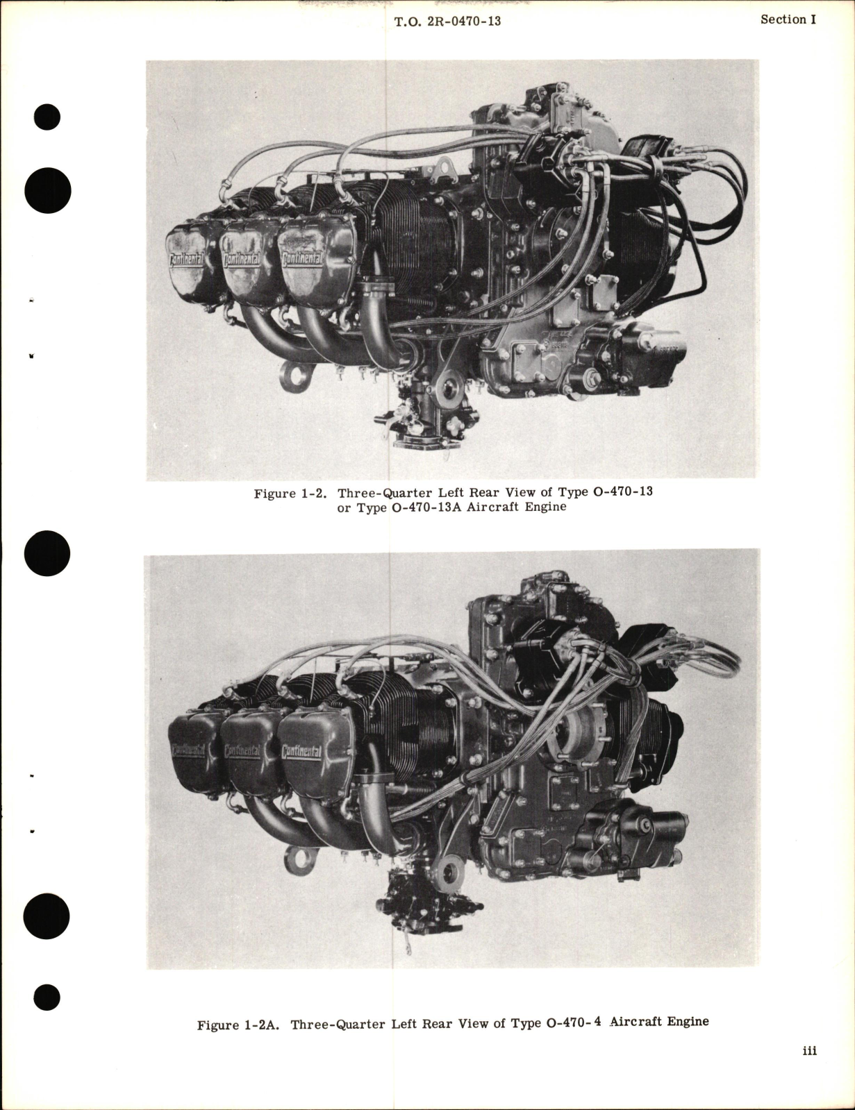 Sample page 5 from AirCorps Library document: Overhaul Manual for Aircraft Engines 0-470-13, 0-470-13A, 0-470-4