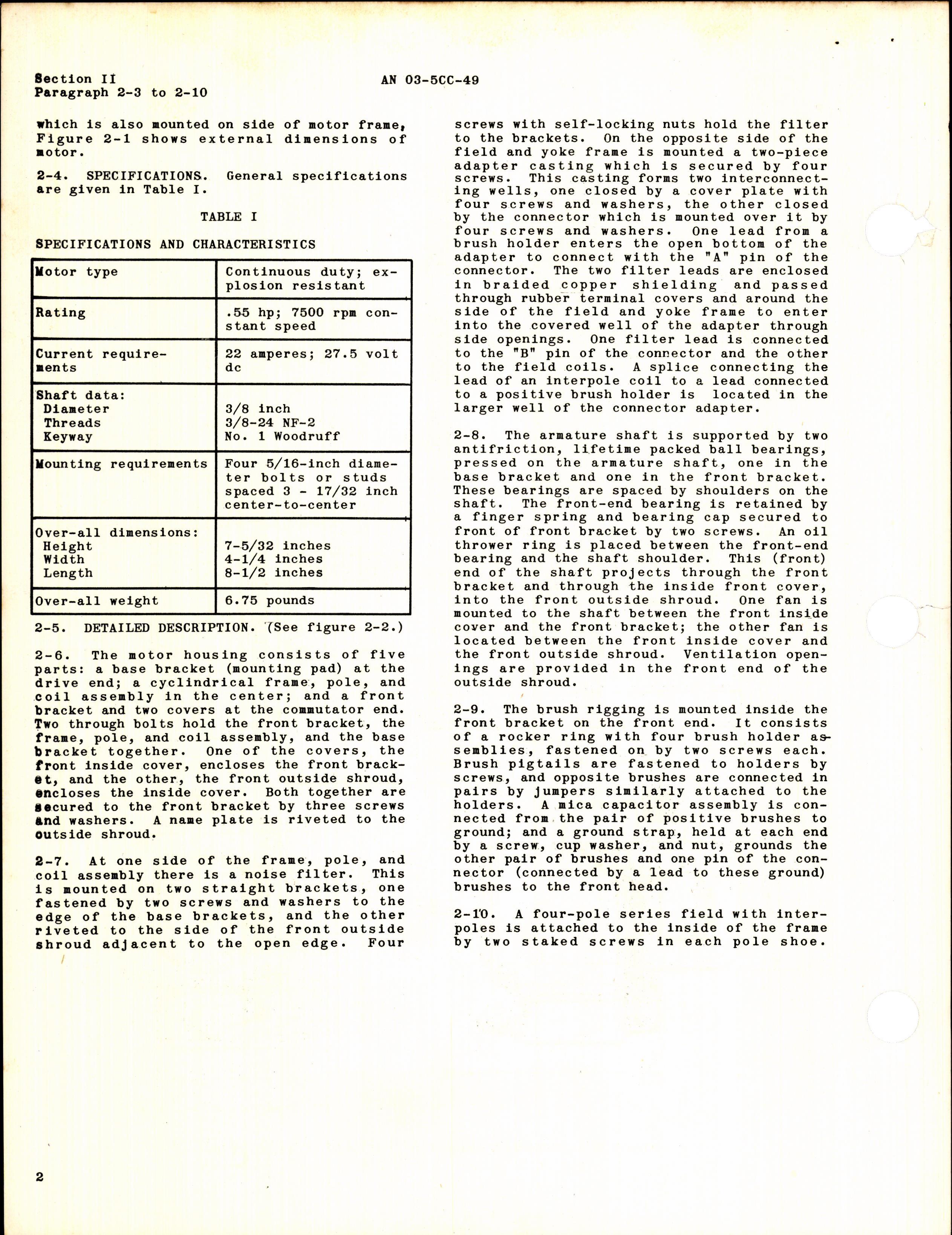 Sample page 6 from AirCorps Library document: Overhaul Instructions for Westinghouse Electric Motor