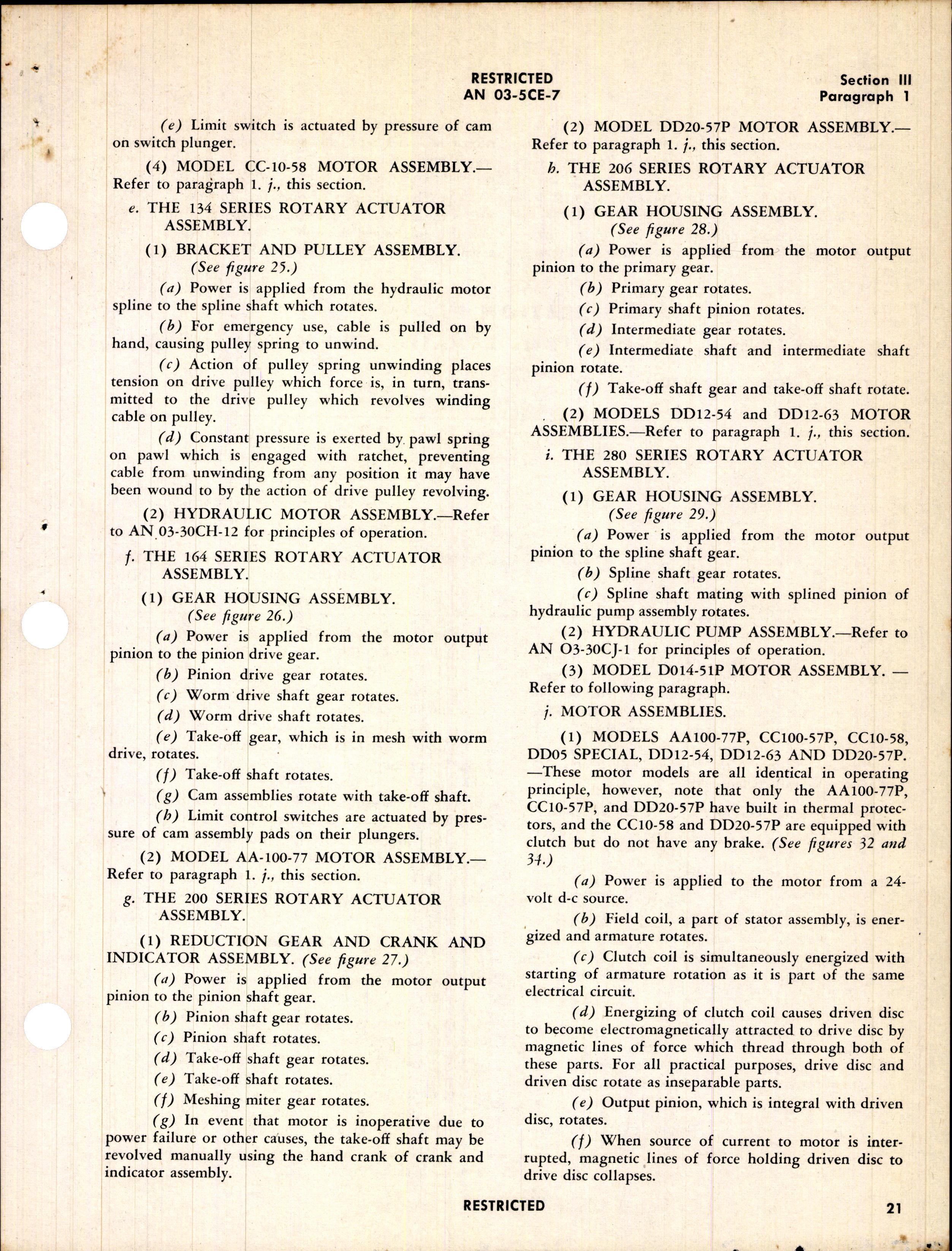 Sample page 5 from AirCorps Library document: Overhaul Instructions with Parts Catalog for Lear Rotary Actuators