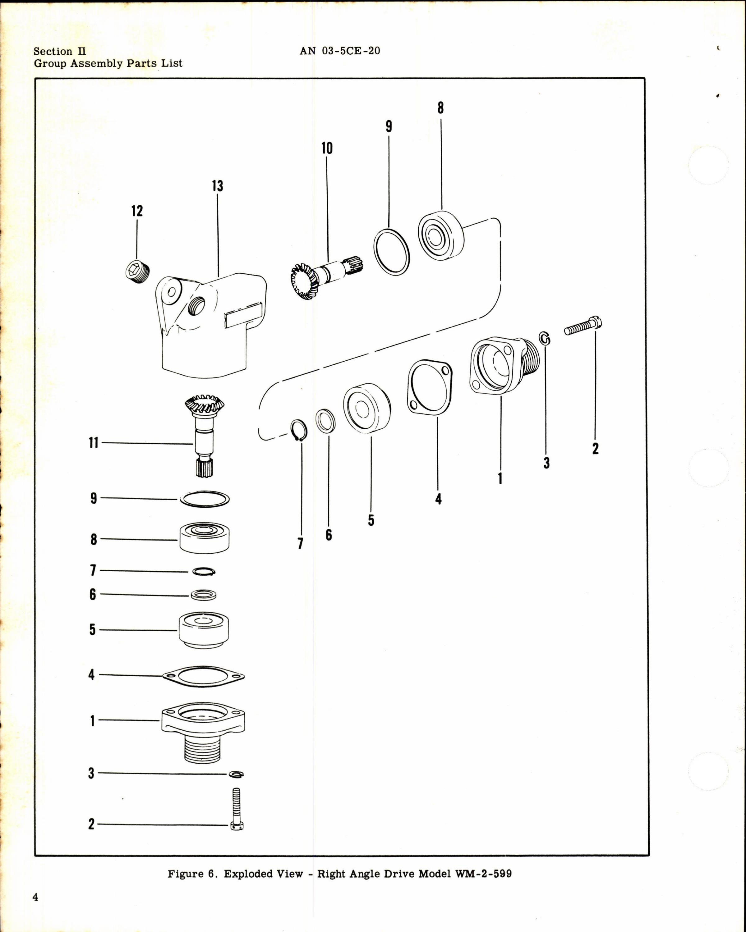 Sample page 8 from AirCorps Library document: Parts Catalog for Air Associates Gear Box and Drive Assemblies