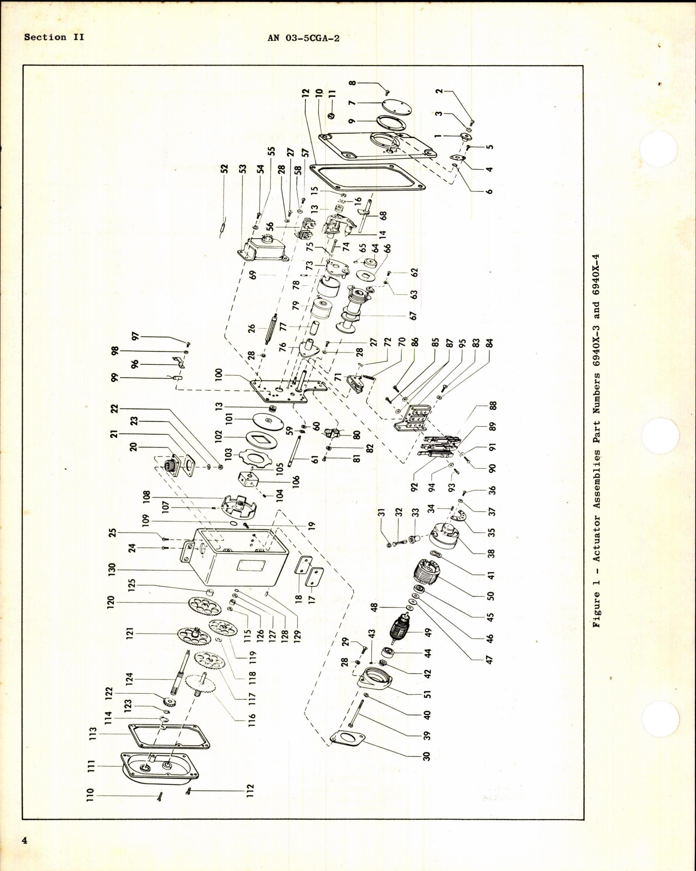 Sample page 6 from AirCorps Library document: Illustrated Parts Breakdown for Propeller Pitch & Mixture Actuator and Fuel Transfer Actuator