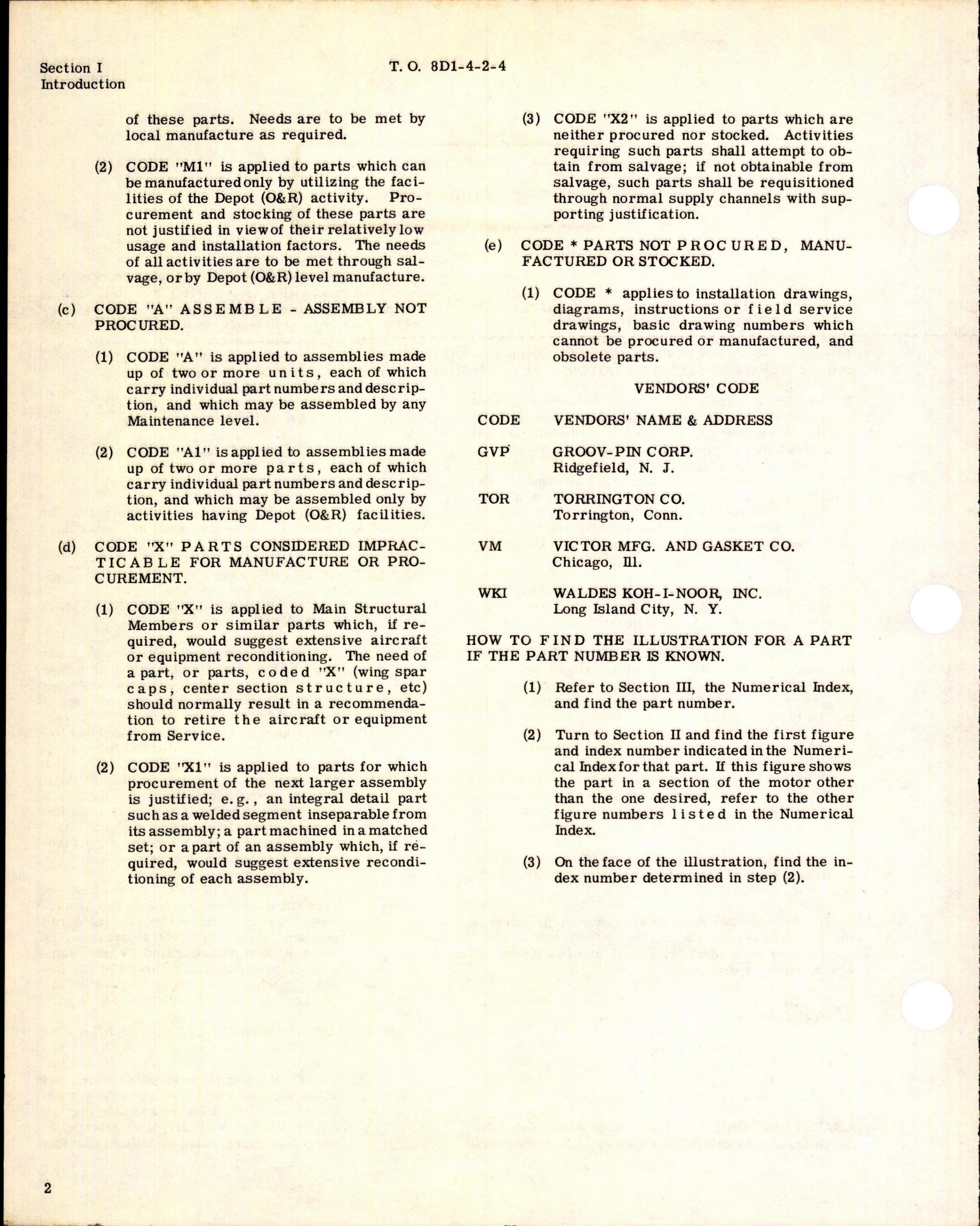 Sample page 6 from AirCorps Library document: Illustrated Parts Breakdown for Air Associates Motor Assembly