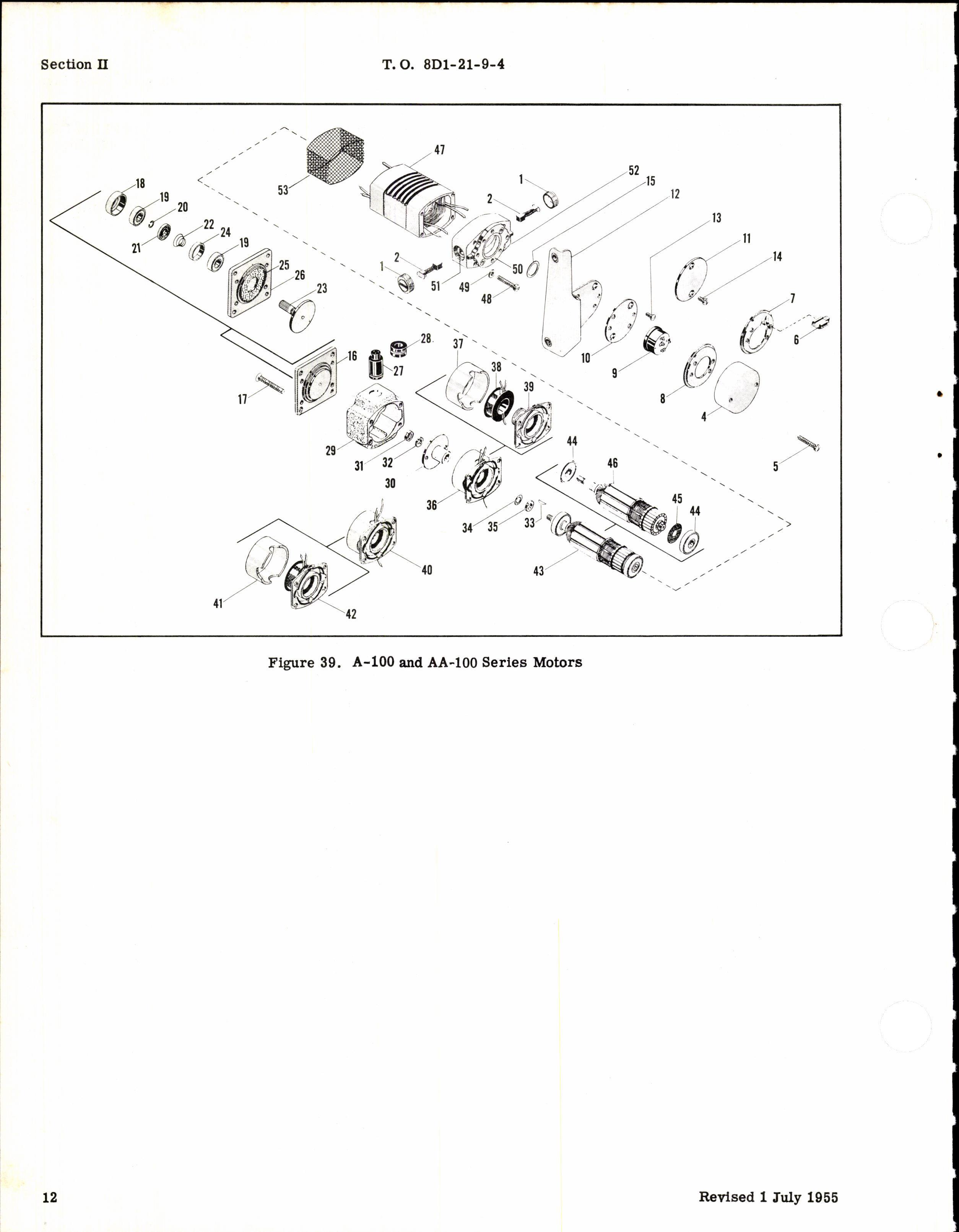 Sample page 8 from AirCorps Library document: Parts Catalog for Lear Control Box Assemblies and Motors