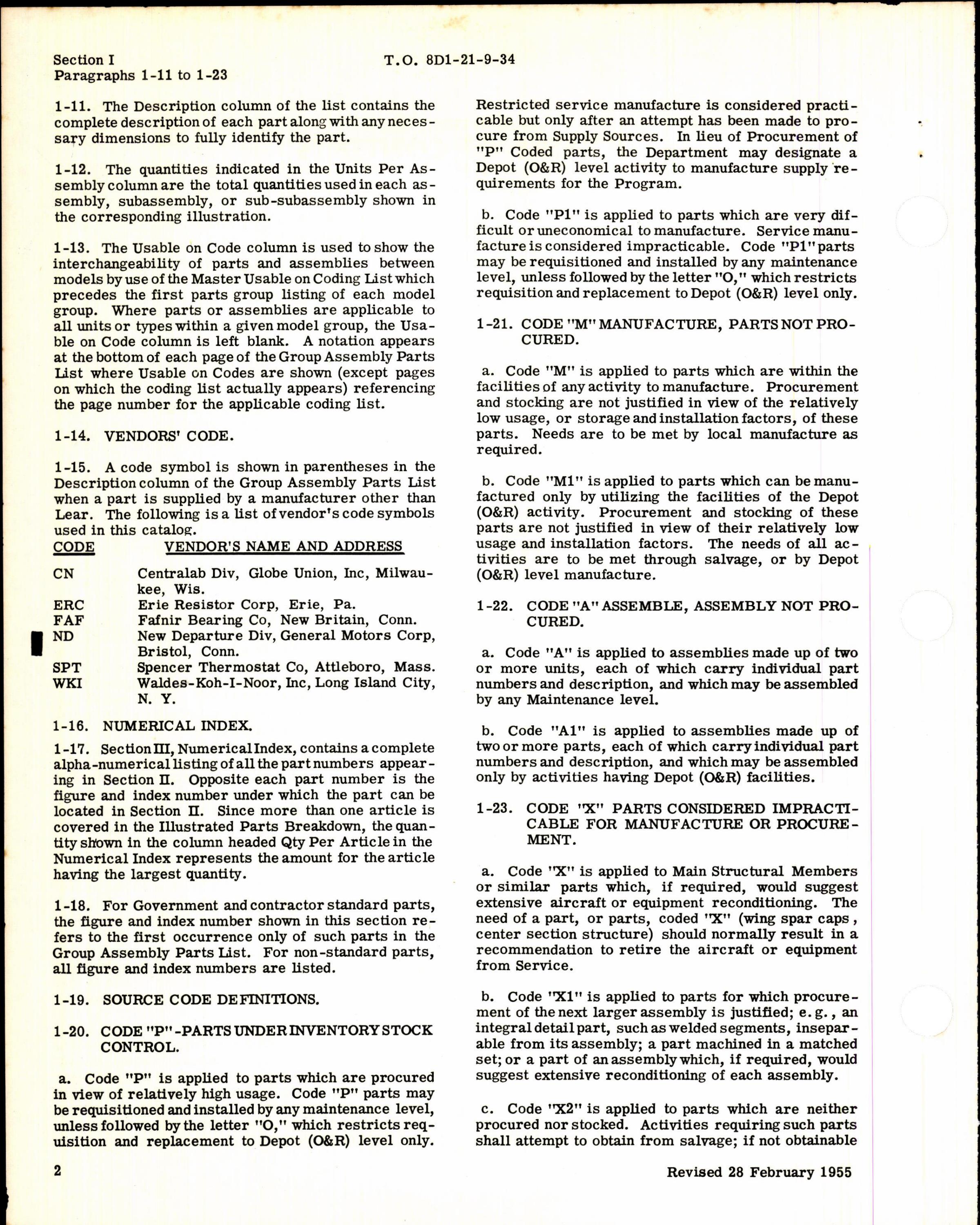 Sample page 4 from AirCorps Library document: Illustrated Parts Breakdown for Lear 