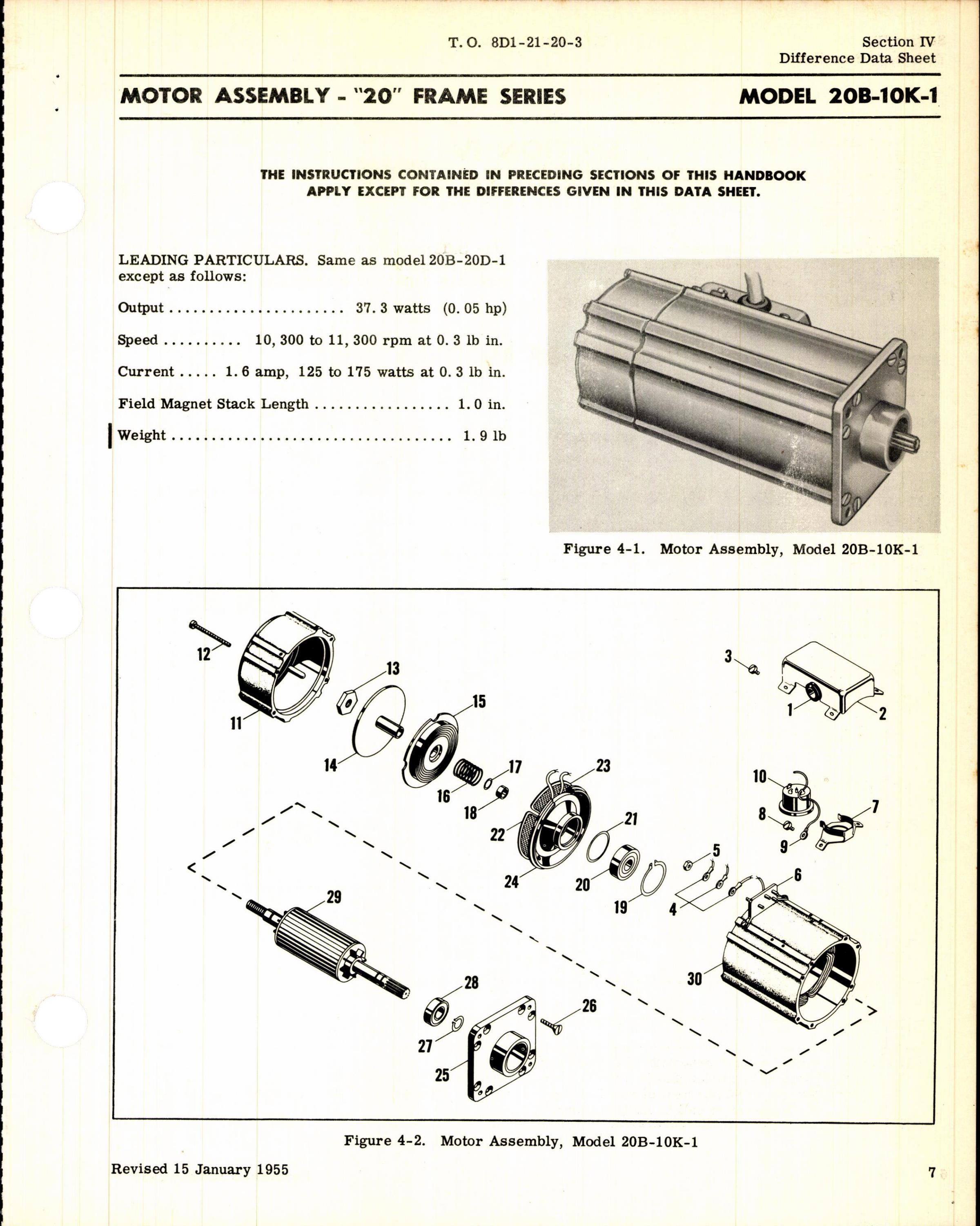 Sample page 5 from AirCorps Library document: Overhaul Instructions for Lear 