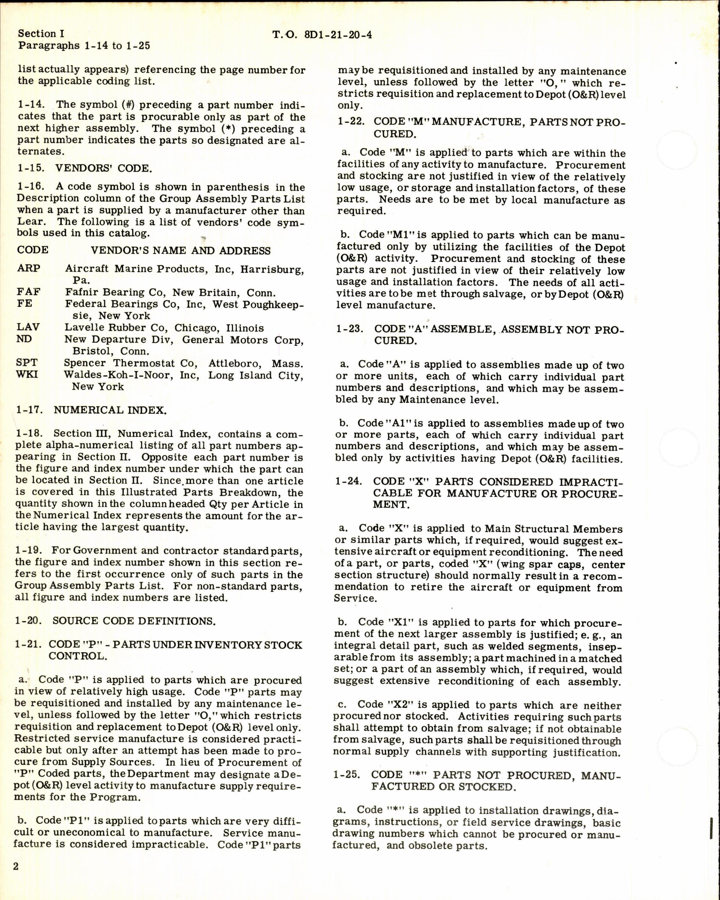 Sample page 4 from AirCorps Library document: Illustrated Parts Breakdown for Lear 