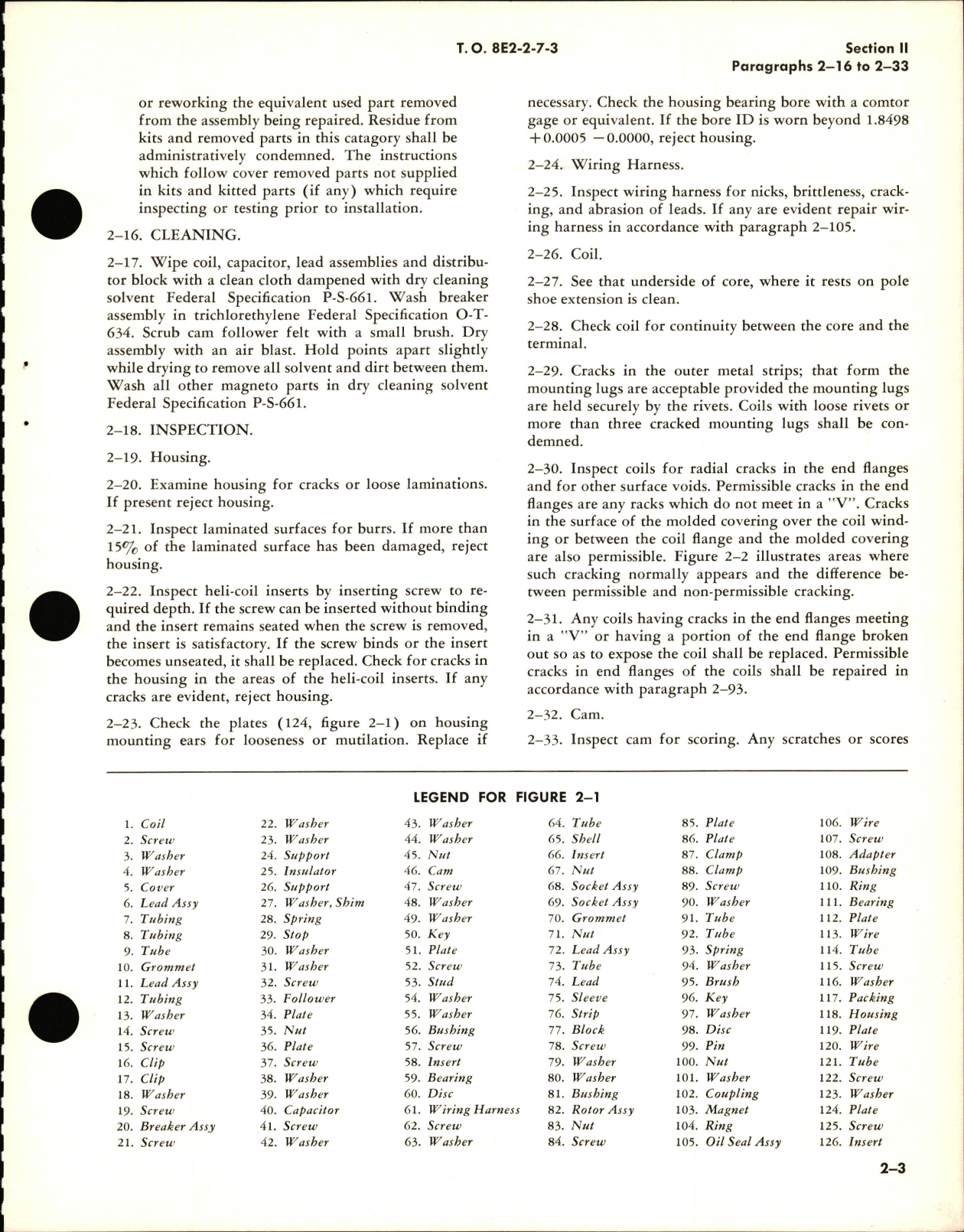 Sample page 9 from AirCorps Library document: Overhaul Manual for R-4360 Low Tension Ignition System for R-4360-59B, R-4360-63, & R-4360-65 Engines