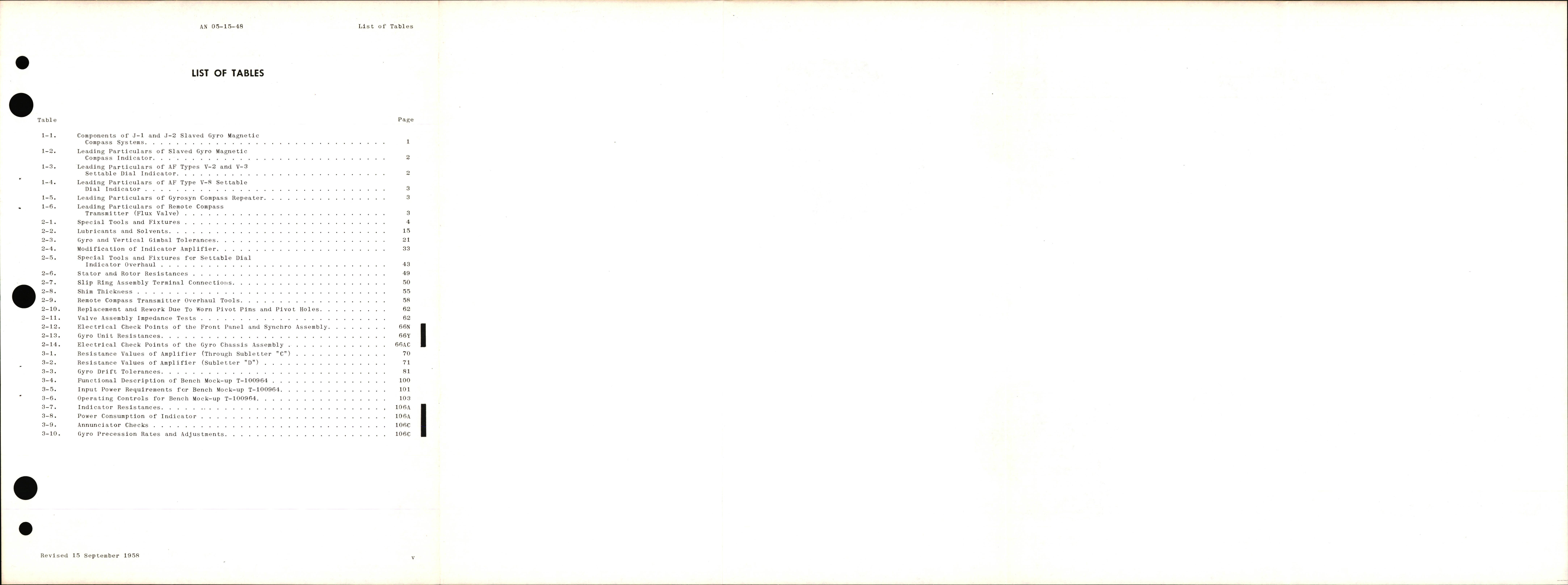 Sample page 9 from AirCorps Library document: Overhaul Instructions for Types J-1 & J-2 Gyro Magnetic Compass System & Model C-2A Slaved Gyro Magnetic Compass Indicator