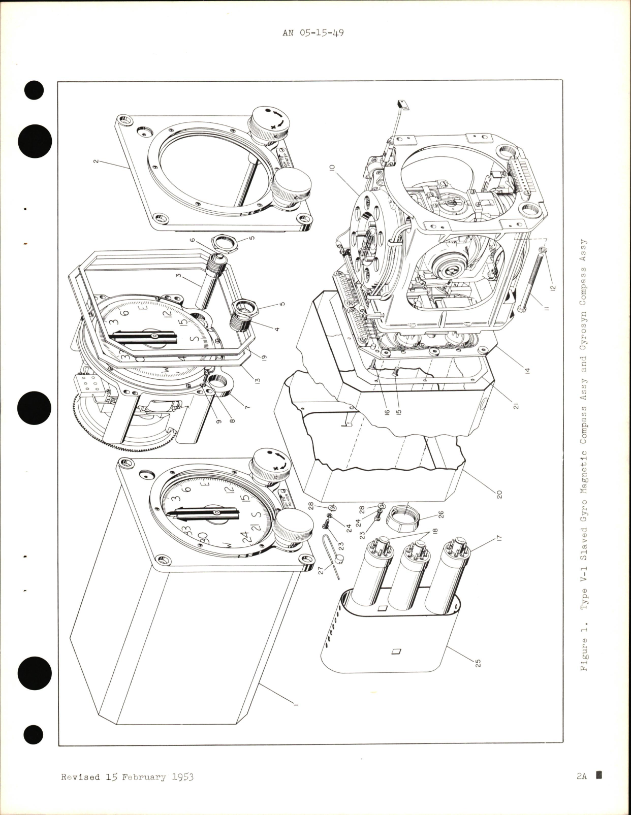Sample page 9 from AirCorps Library document: Parts Catalog for Type J-1 Slaved Gyro Magnetic Compass System & Model C-2 Gyrosyn Compass