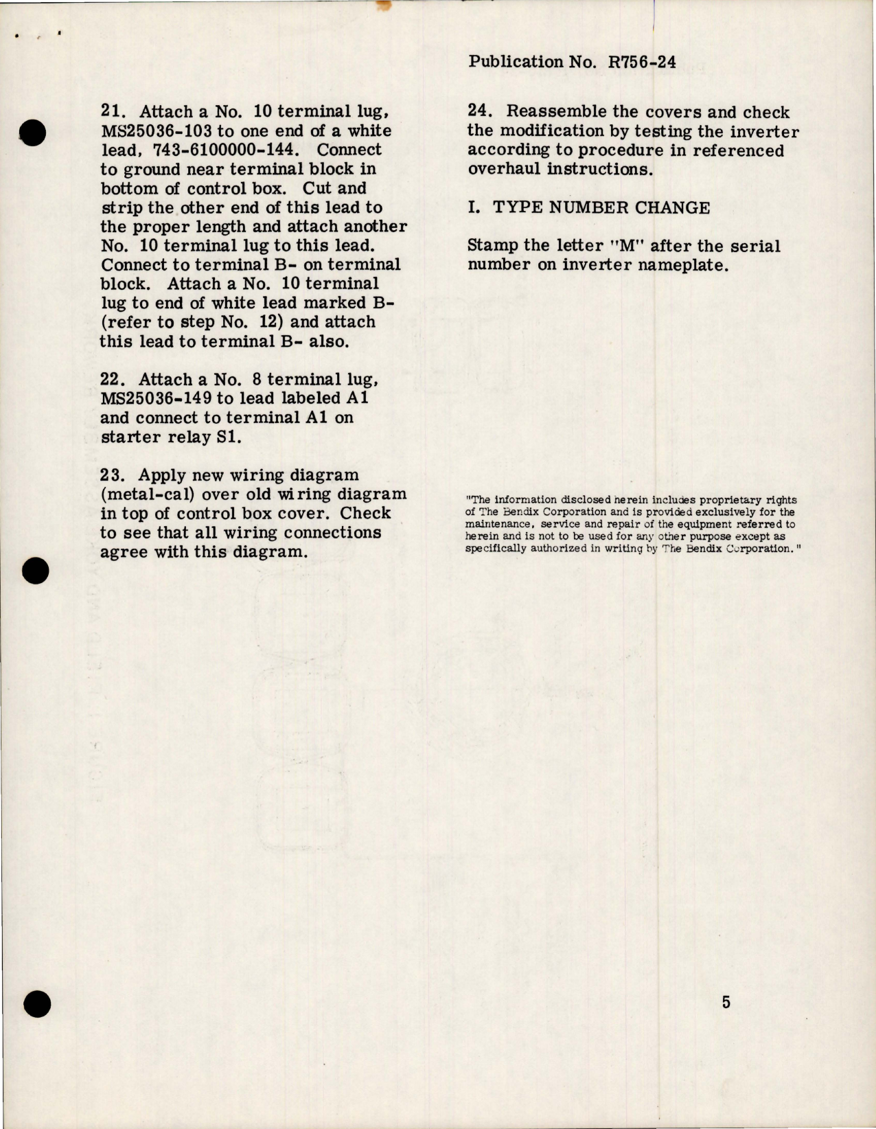 Sample page 5 from AirCorps Library document: Service Bulletin R-329, Installation of Voltage and Frequency Regulator Kit - Type 4B93-26-A 