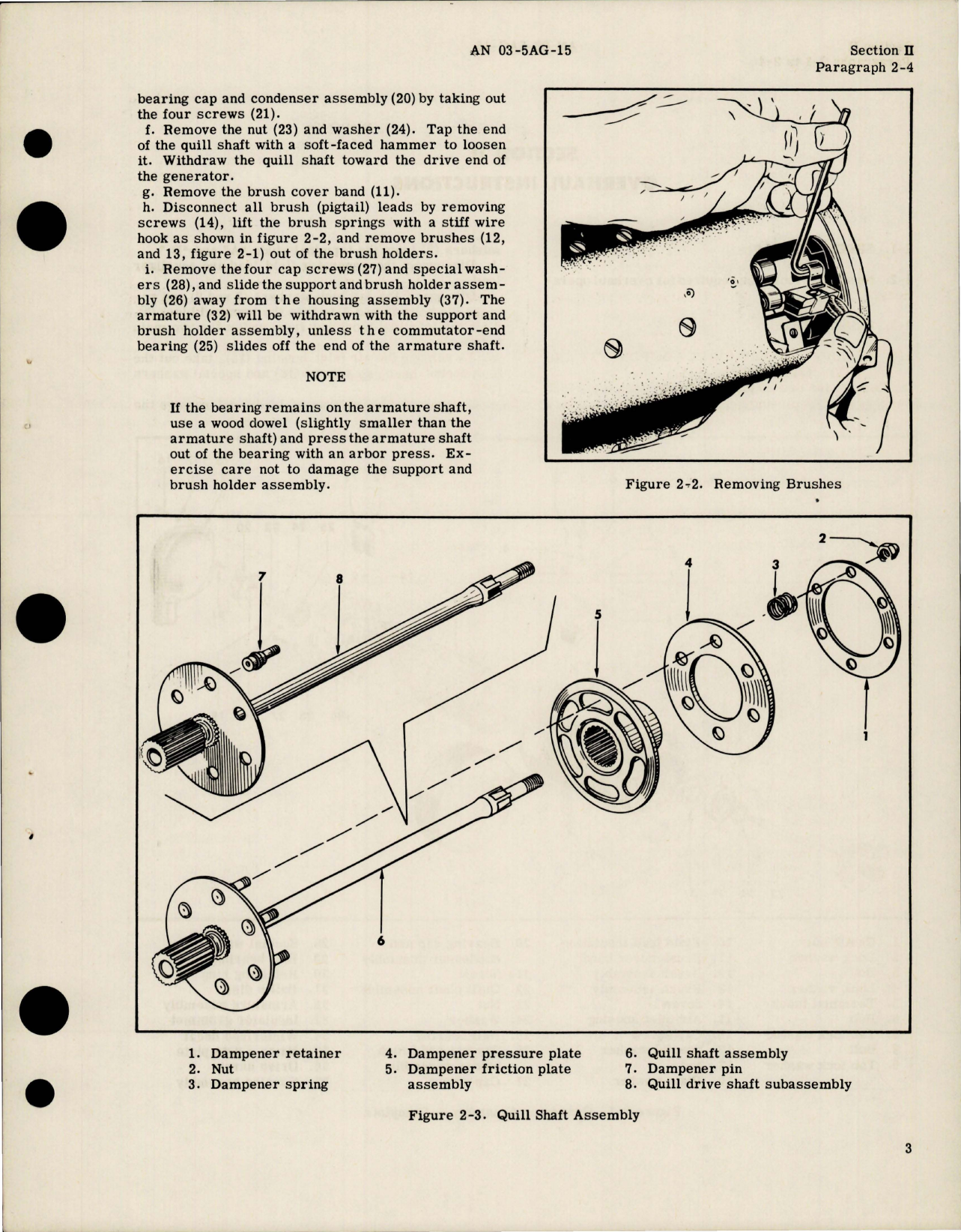 Sample page 7 from AirCorps Library document: Overhaul Instructions for Generator - Model G35-2 