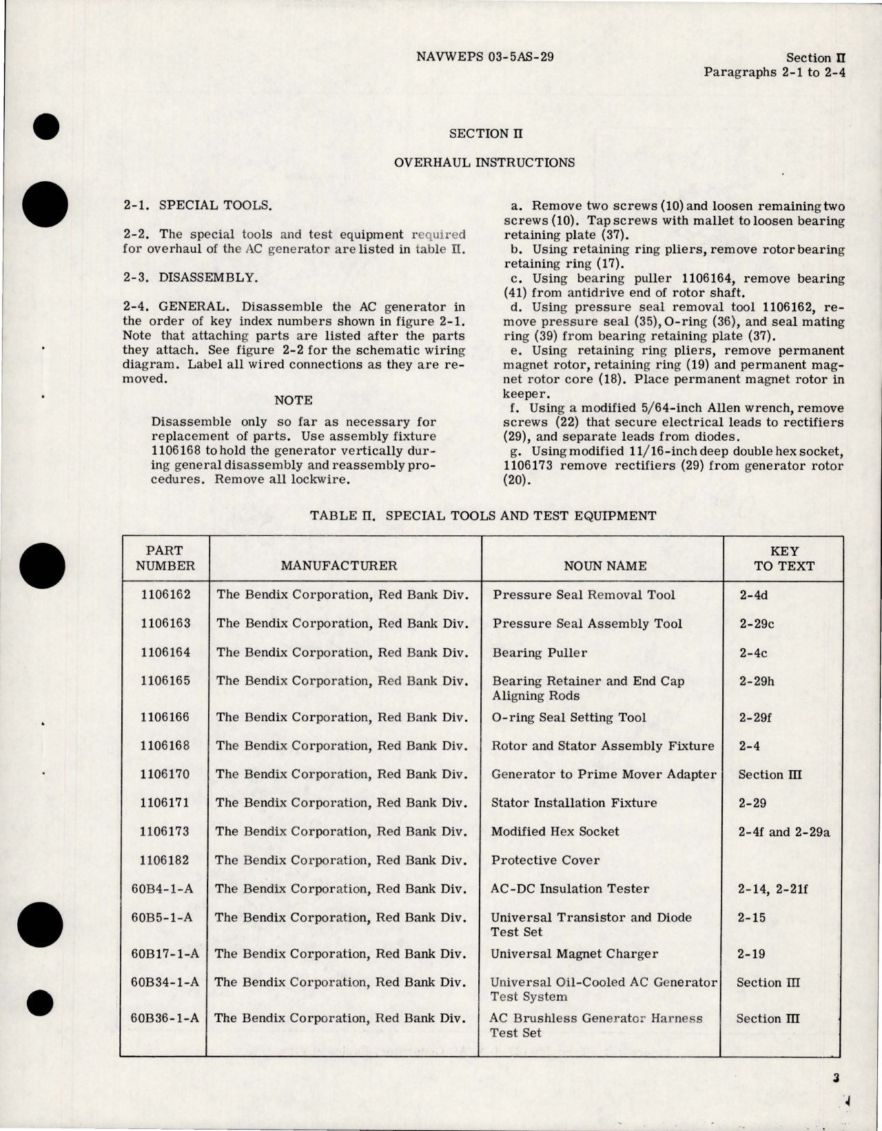 Sample page 7 from AirCorps Library document: Overhaul Instructions for AC Generator - Type 28B187-4-A, 28B187-6-A 