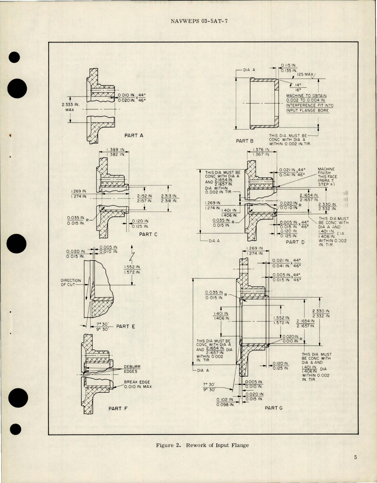 Sample page 7 from AirCorps Library document: Overhaul Instructions with Parts Breakdown for Constant Ratio Power Transmission Shaft