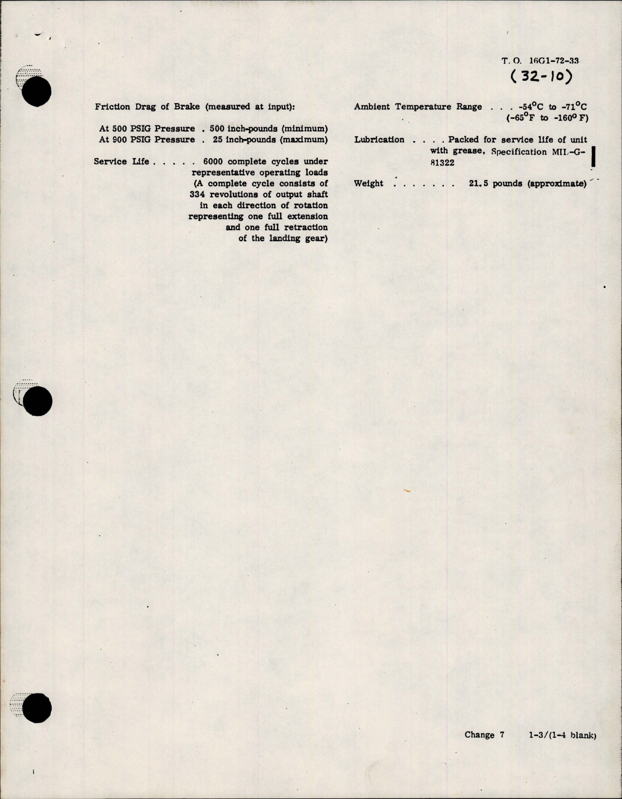 Sample page 5 from AirCorps Library document: Overhaul for Emergency Gear Box with Brake - Parts 1051R228, 1051R274, 1051R268 and 1051R300
