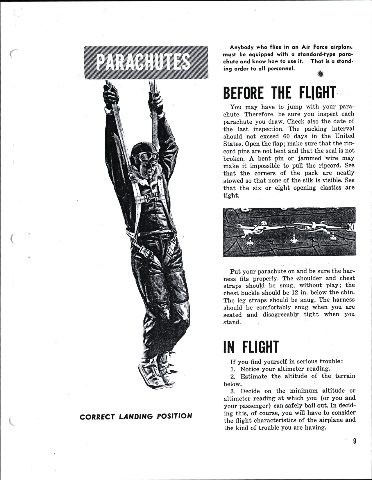 Sample page 9 from AirCorps Library document: Basic Flying for the North American T-6 - SNJ