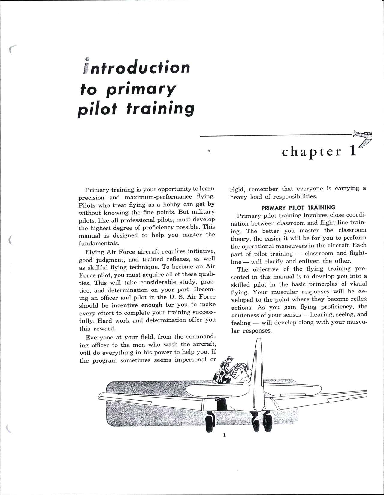 Sample page 9 from AirCorps Library document: Primary Flying for the North American T-6 - SNJ
