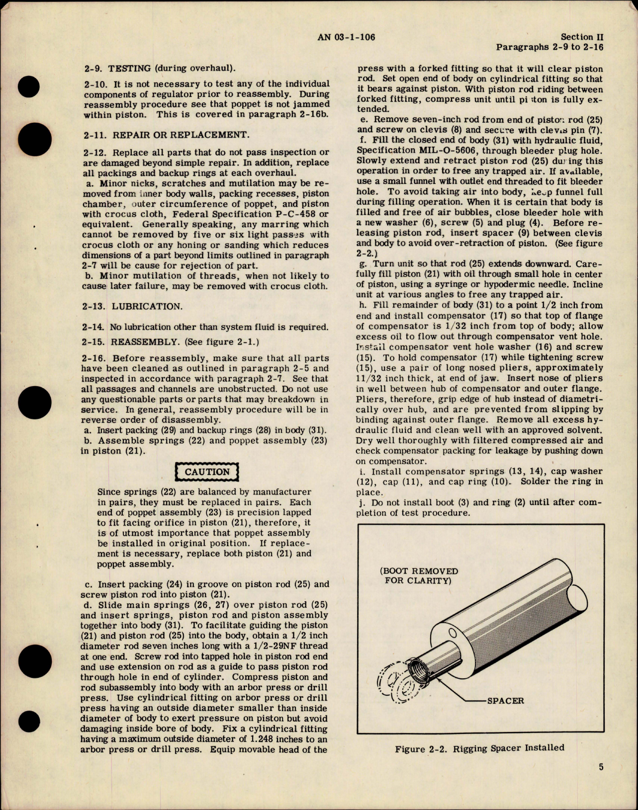 Sample page 7 from AirCorps Library document: Overhaul Instructions for Cable Tension Regulators - Parts V720-3, V720-8-1 and V750-1