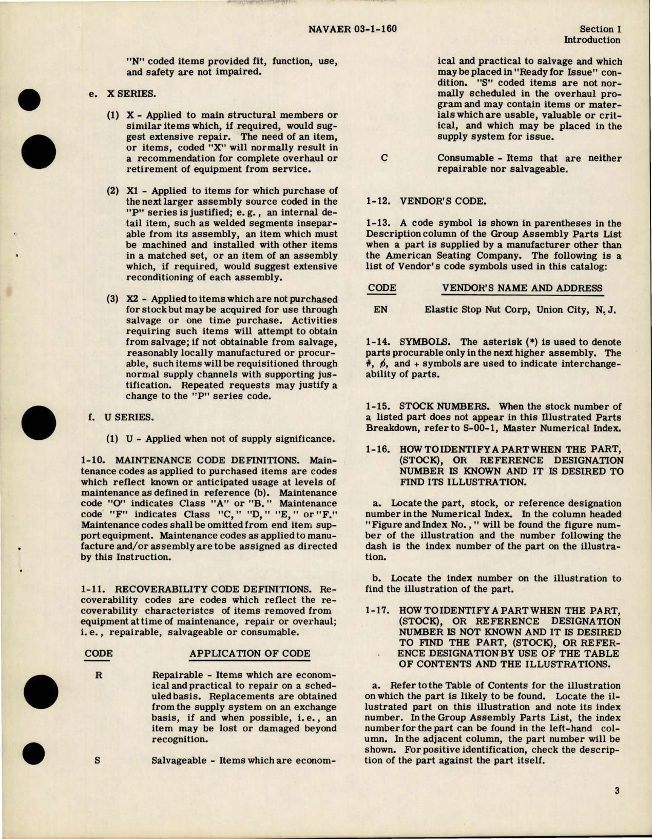 Sample page 5 from AirCorps Library document: Illustrated Parts Breakdown for Uni-Directional Inertia Reed Assy - Model 11 