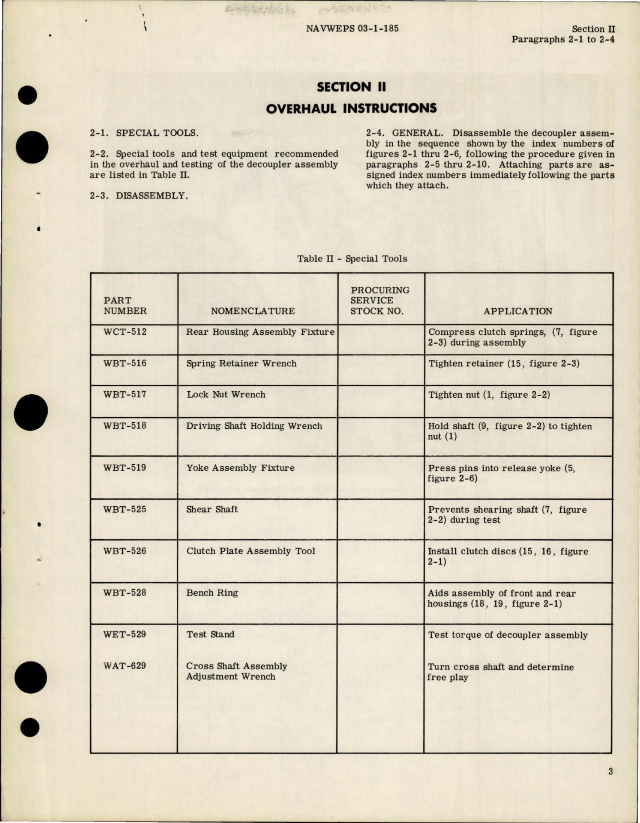 Sample page 7 from AirCorps Library document: Overhaul Instructions for Decoupler Assembly - Model 110B - Part WC-101B