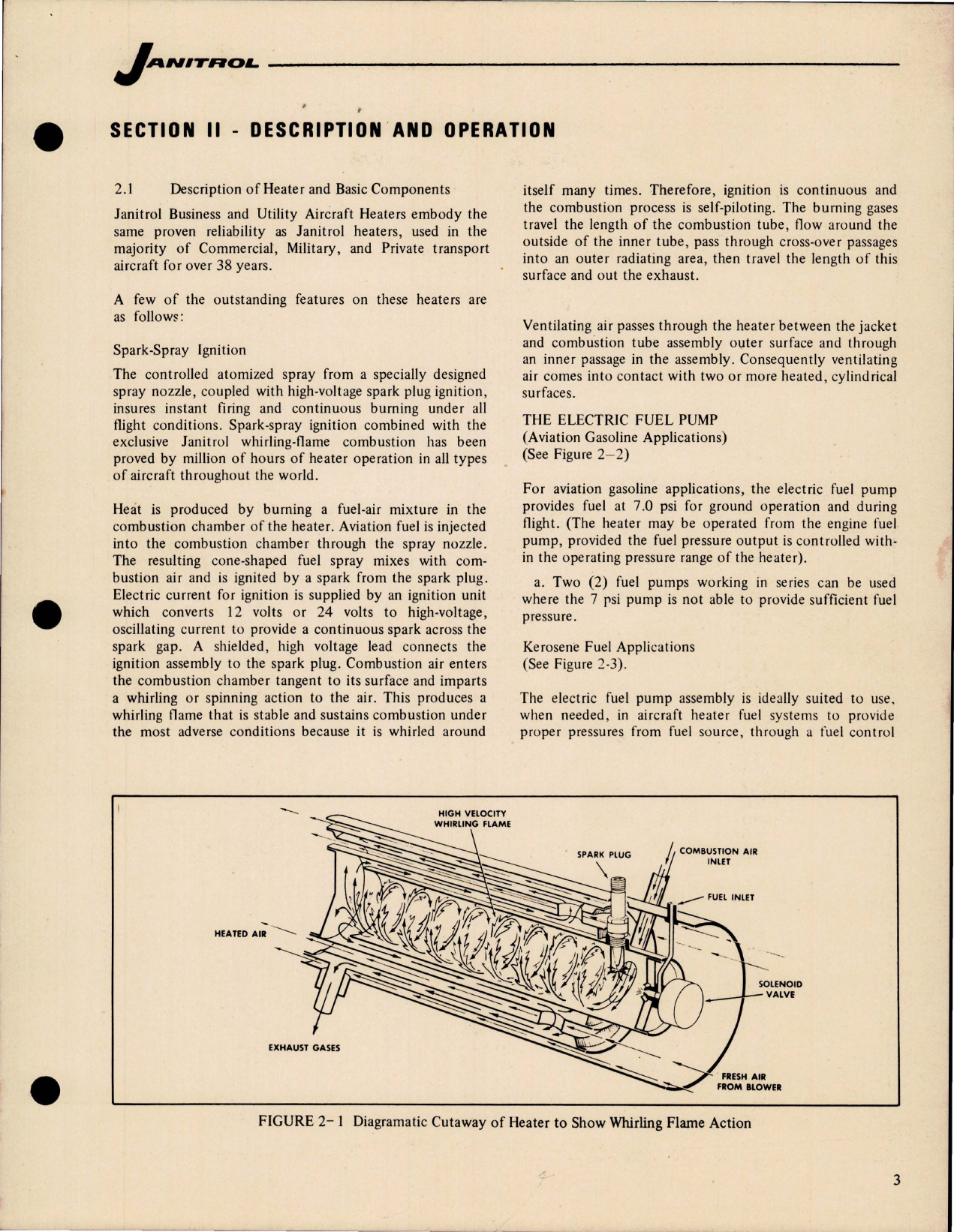 Sample page 7 from AirCorps Library document: Maintenance and Overhaul for Business and Utility Aircraft Heaters 