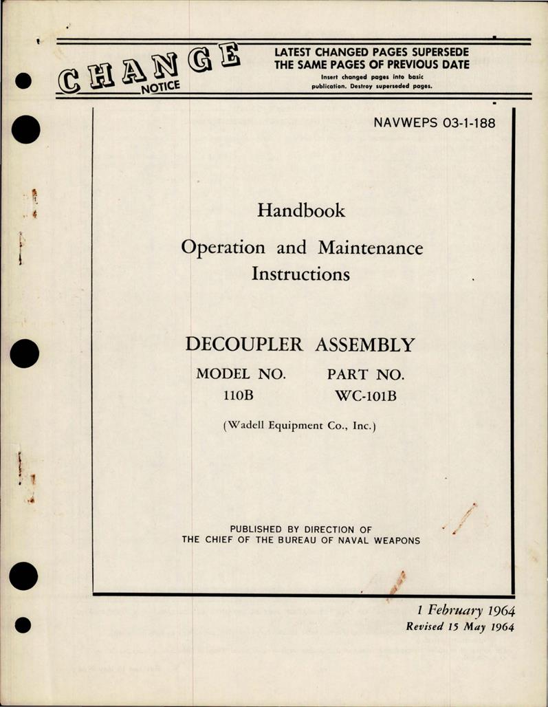 Operation and Maintenance Instructions for Decoupler Assembly - Model ...