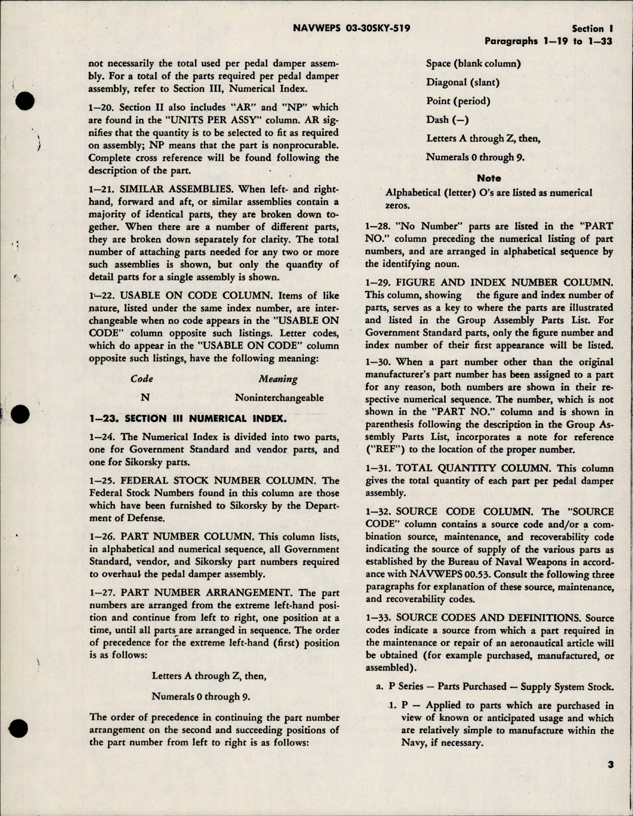 Sample page 5 from AirCorps Library document: Parts Breakdown for Pedal Damper Assembly - Parts S1565-61970 and S1565-61970-1