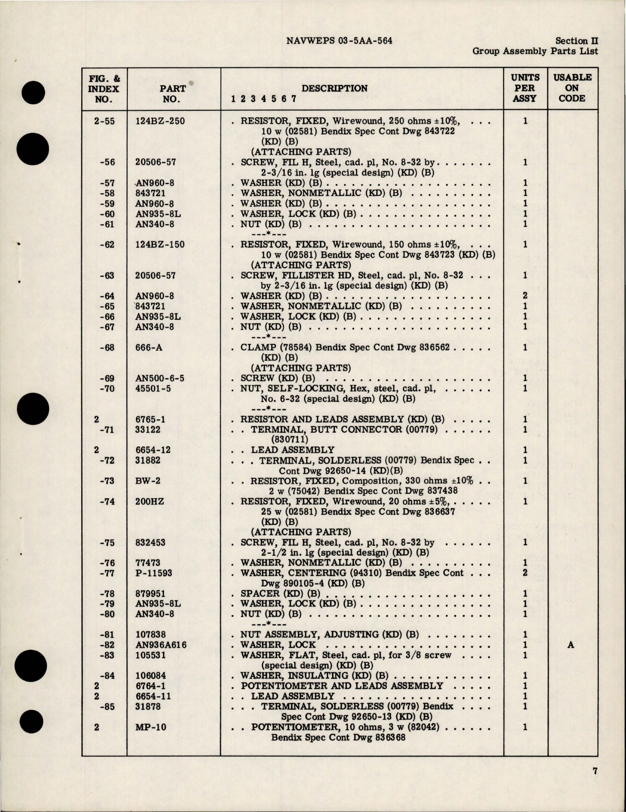 Sample page 9 from AirCorps Library document: Illustrated Parts Breakdown for Generator Control Panel - Type 1539-11-B and 1539-12-A