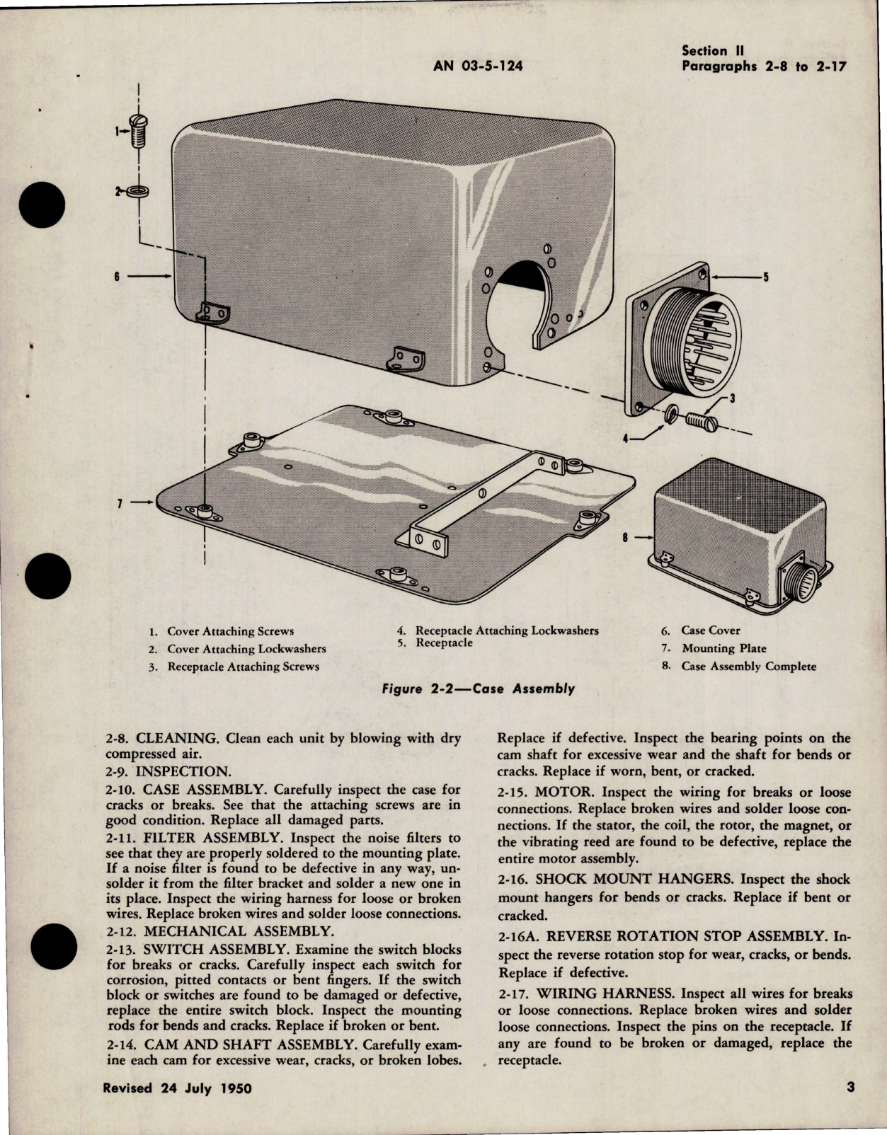 Sample page 5 from AirCorps Library document: Overhaul Instructions for Position Light Flashers - Type C-1 