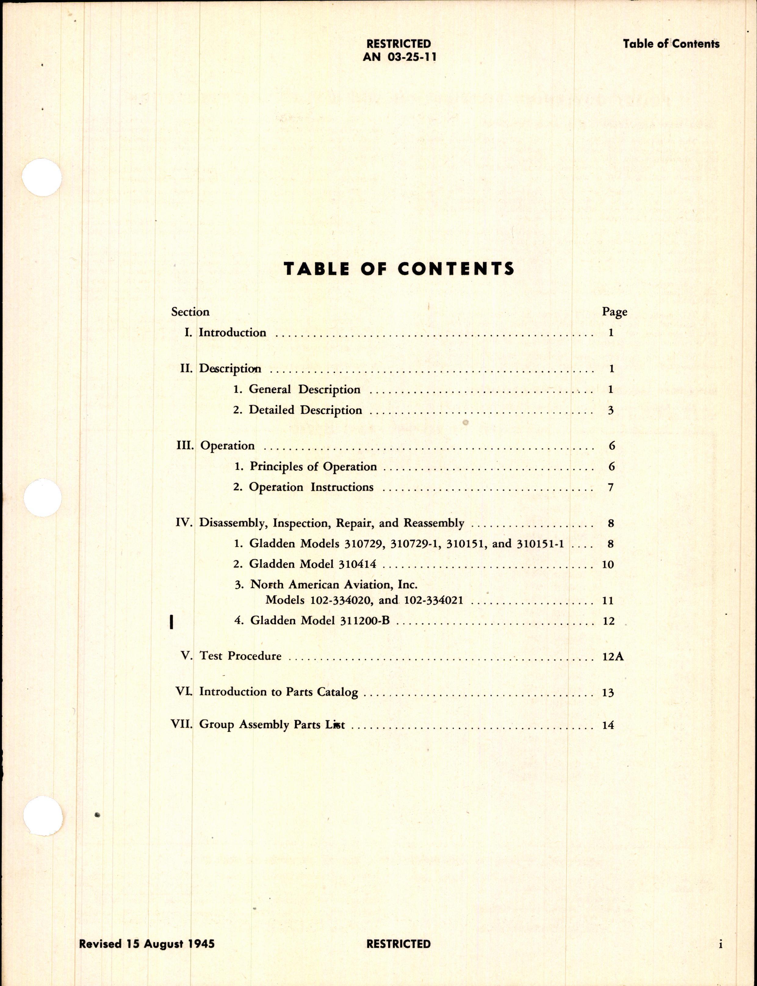 Sample page 3 from AirCorps Library document: Overhaul Instructions with Parts Catalog for Brake Master Cylinders