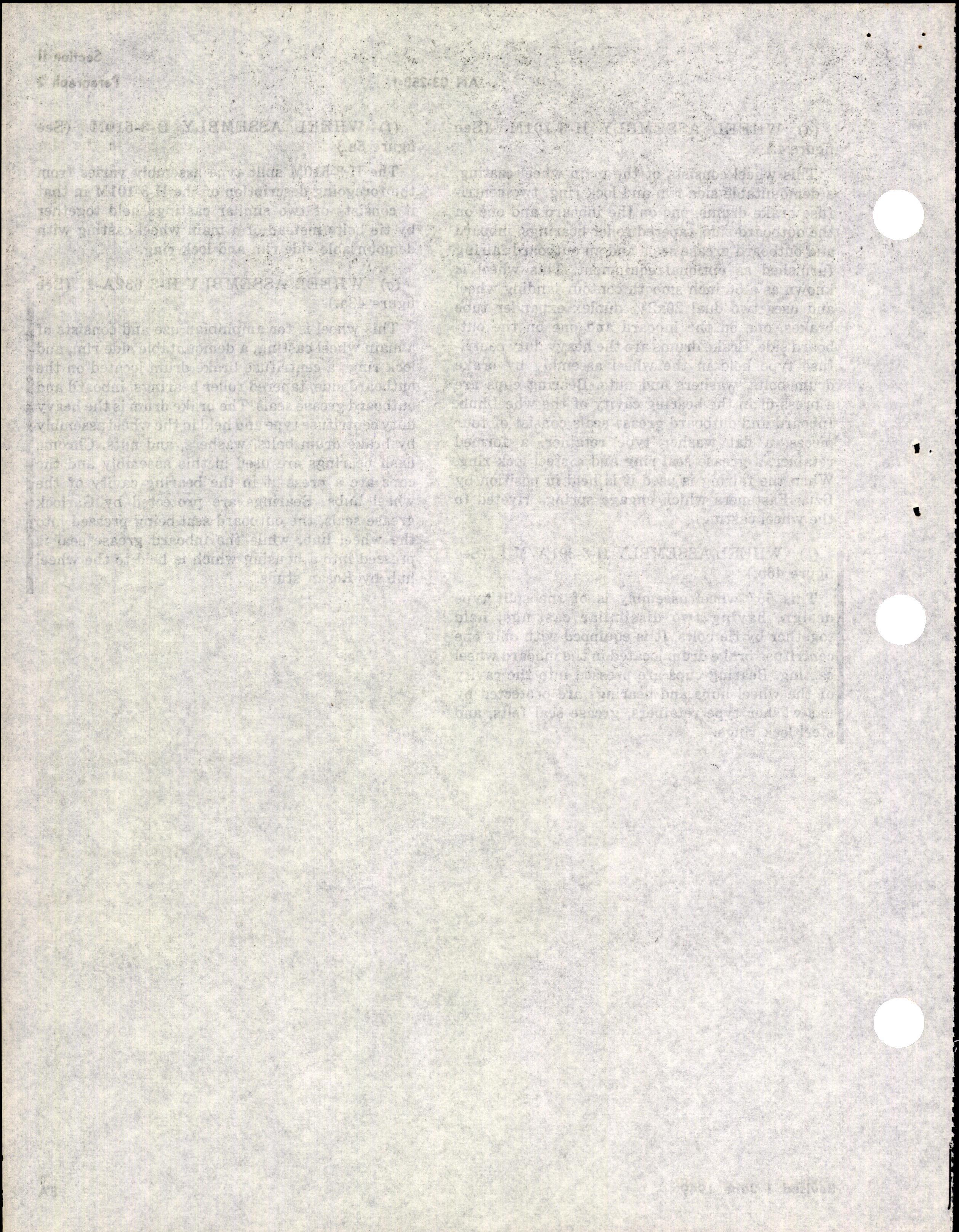 Sample page 6 from AirCorps Library document: Operation, Service, & Overhaul Instructions with Parts Catalog for Main Landing Wheels