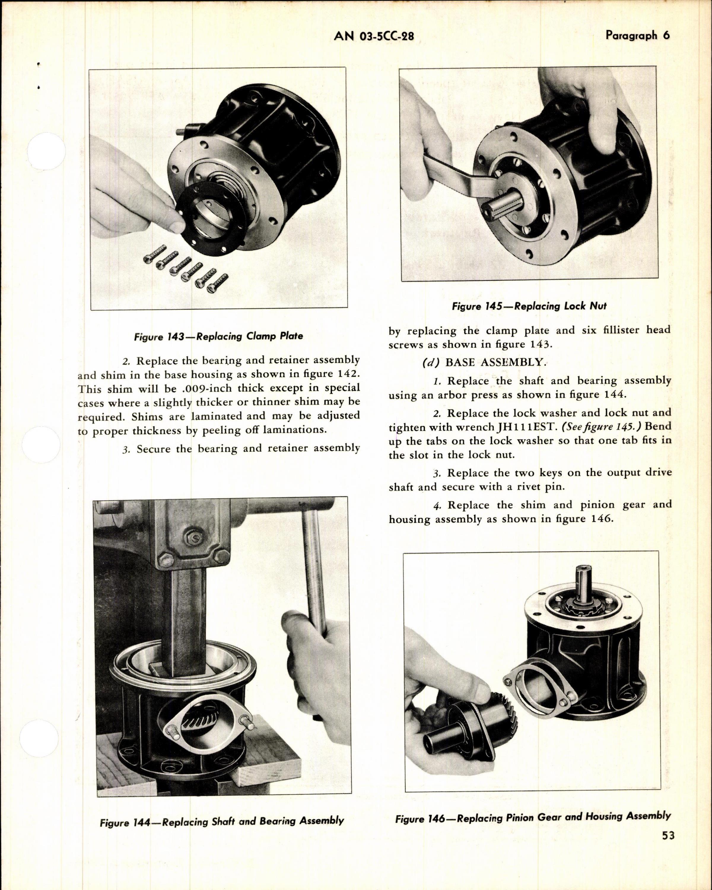 Sample page 3 from AirCorps Library document: Operation, Service, & Overhaul Instructions with Parts Catalog for Retracting Motors