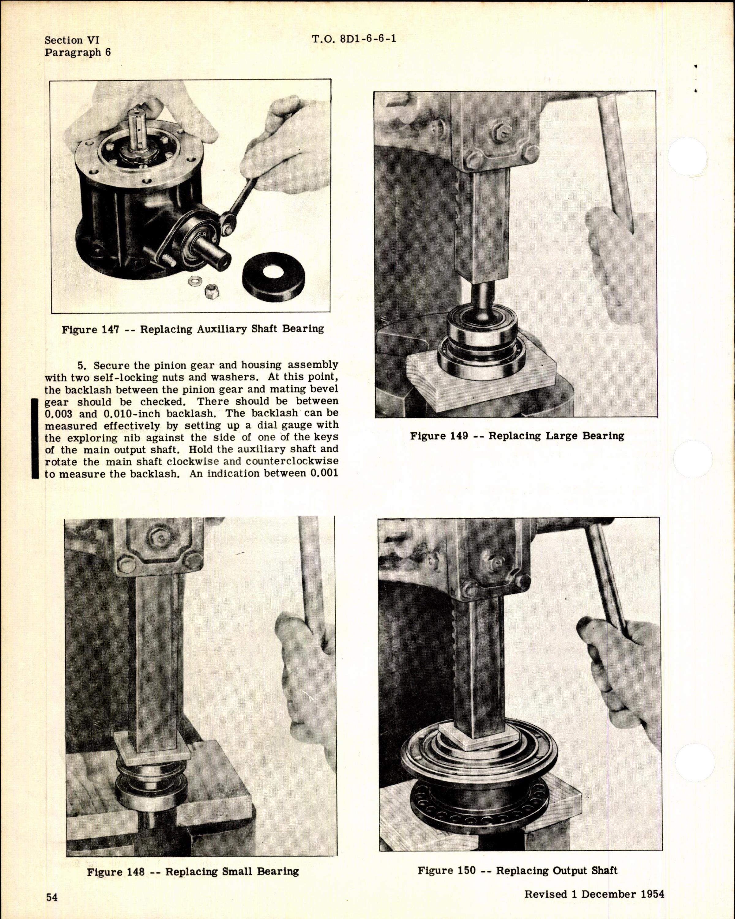 Sample page 4 from AirCorps Library document: Operation, Service, & Overhaul Instructions with Parts Catalog for Retracting Motors