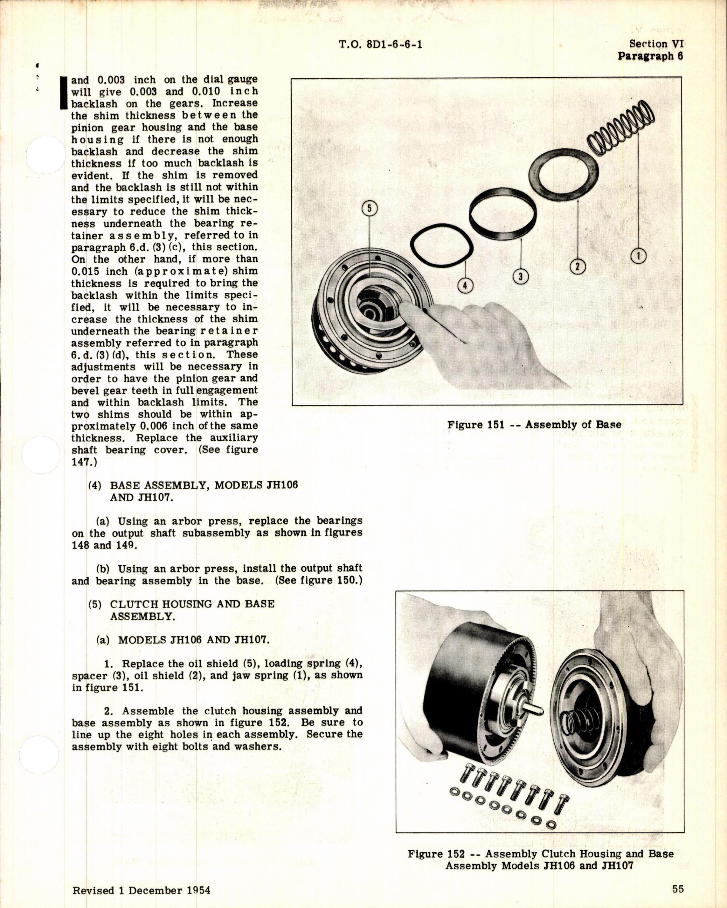 Sample page 5 from AirCorps Library document: Operation, Service, & Overhaul Instructions with Parts Catalog for Retracting Motors