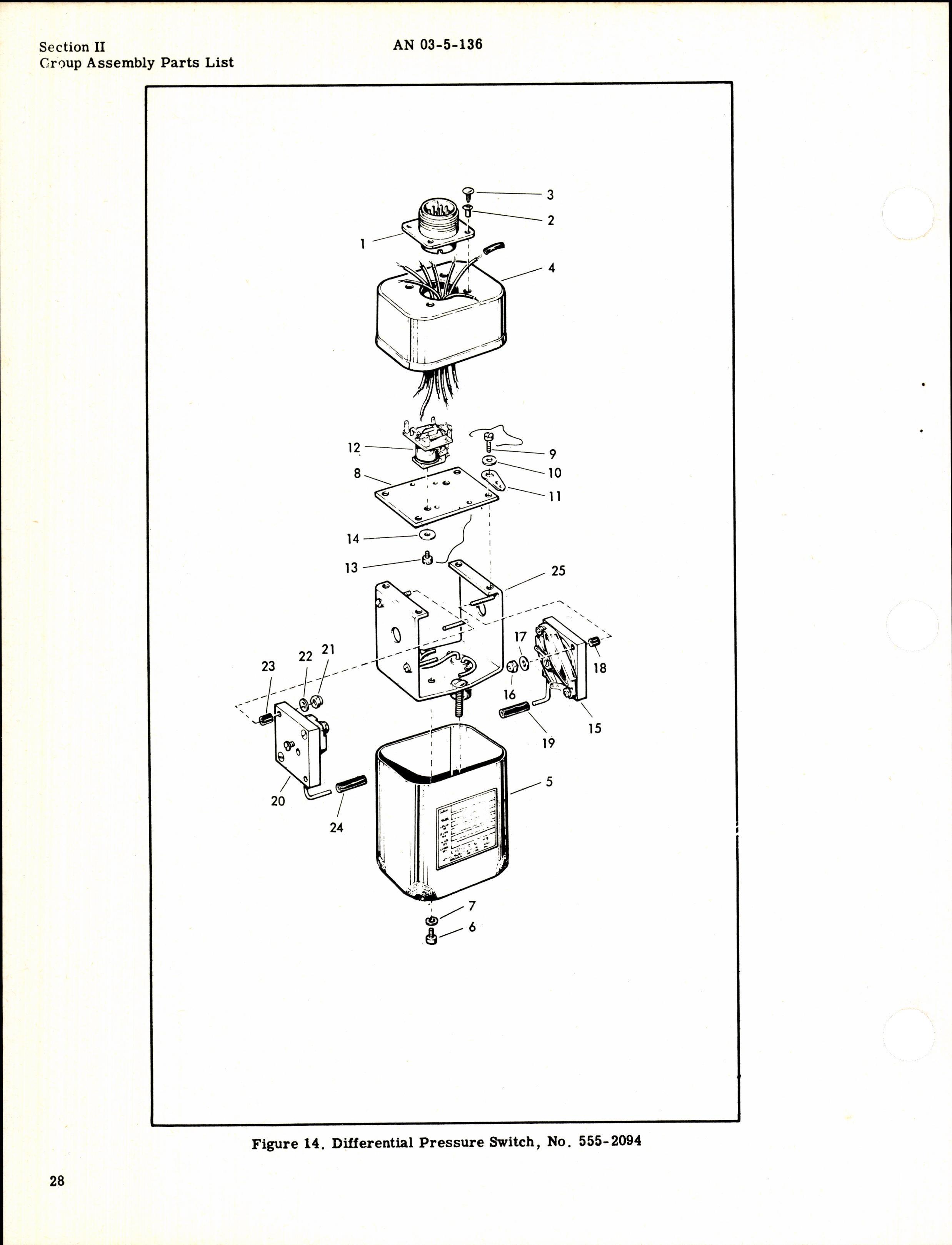 Sample page 8 from AirCorps Library document: Parts Catalog for Cook Pressure Control Switches