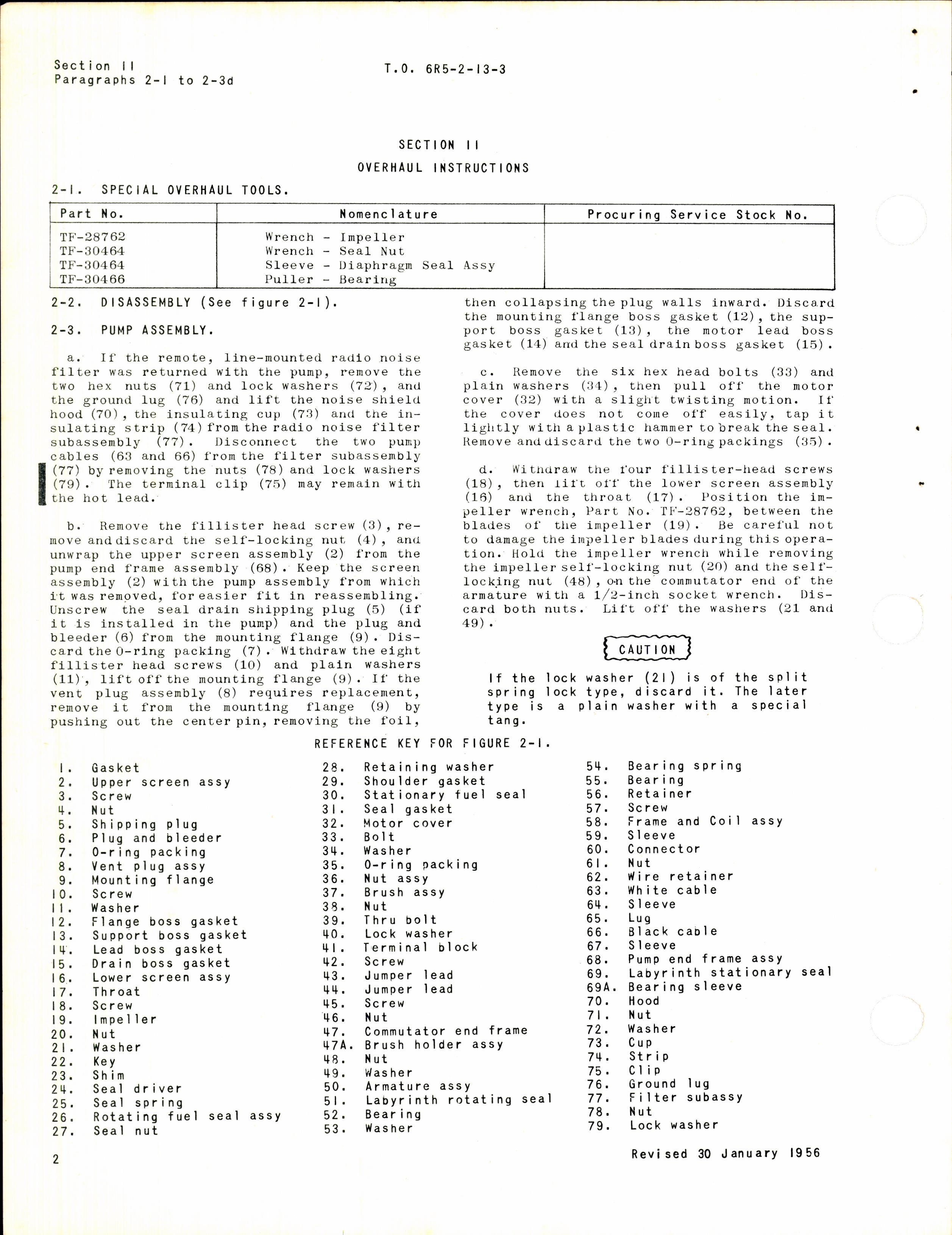 Sample page 4 from AirCorps Library document: Overhaul Instructions for Thompson Refueling and Booster Pumps