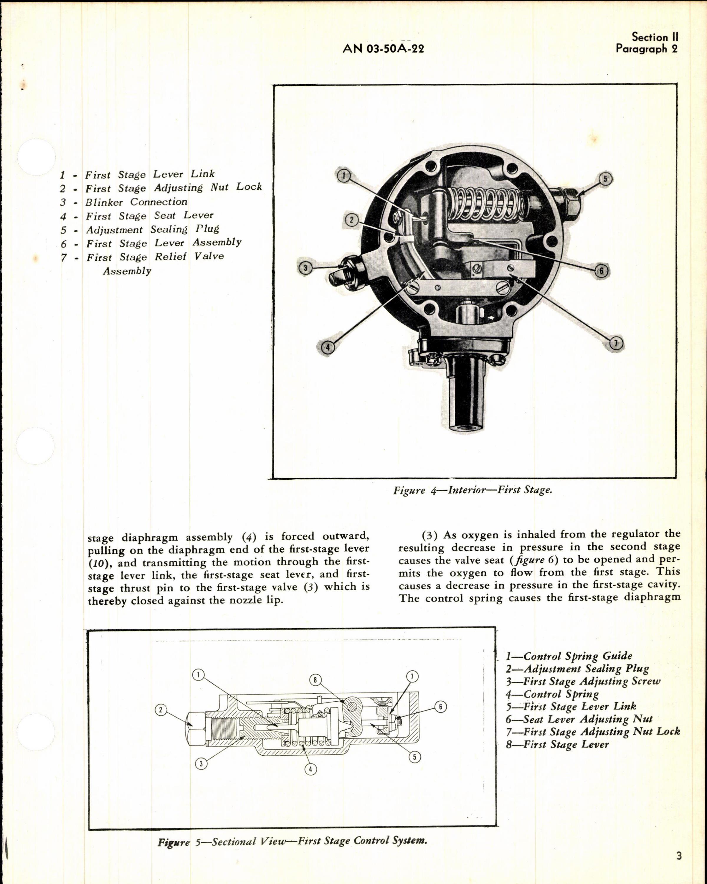 Sample page 3 from AirCorps Library document: Operation, Service, & Overhaul Instructions with Parts Catalog for Type A-14 Pressure Breathing Diluter Demand Oxygen Regulator