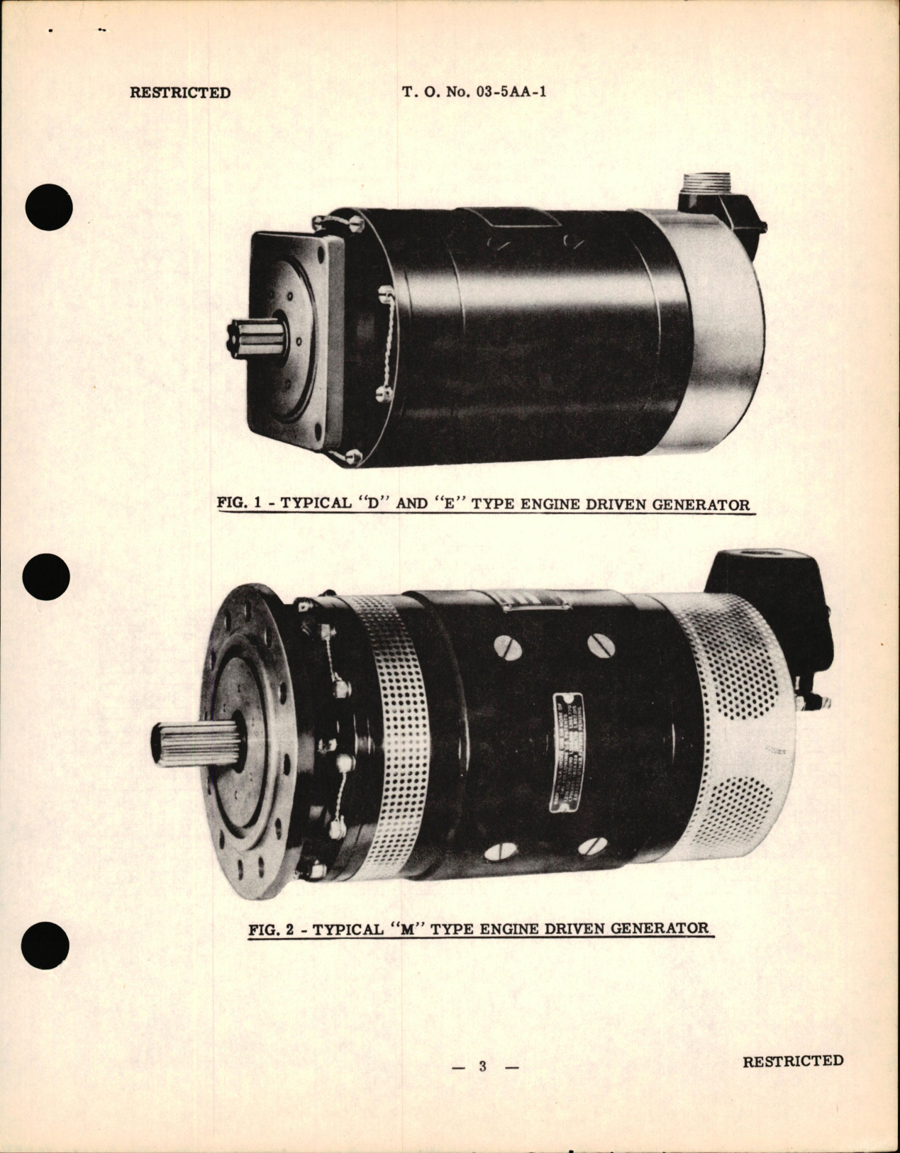 Sample page 5 from AirCorps Library document: Instructions for Aircraft Engine Generators and Control Boxes