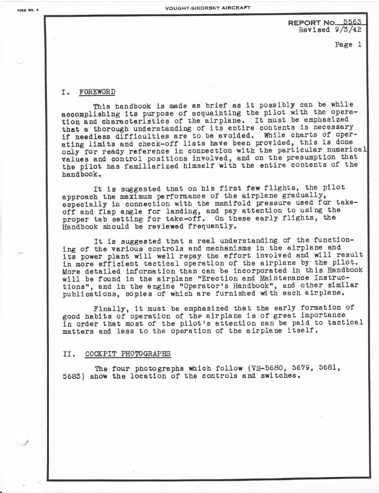 Sample page 9 from AirCorps Library document: Pilots Handbook for Corsair - Models F4U-1, FG-1 and F3A-1