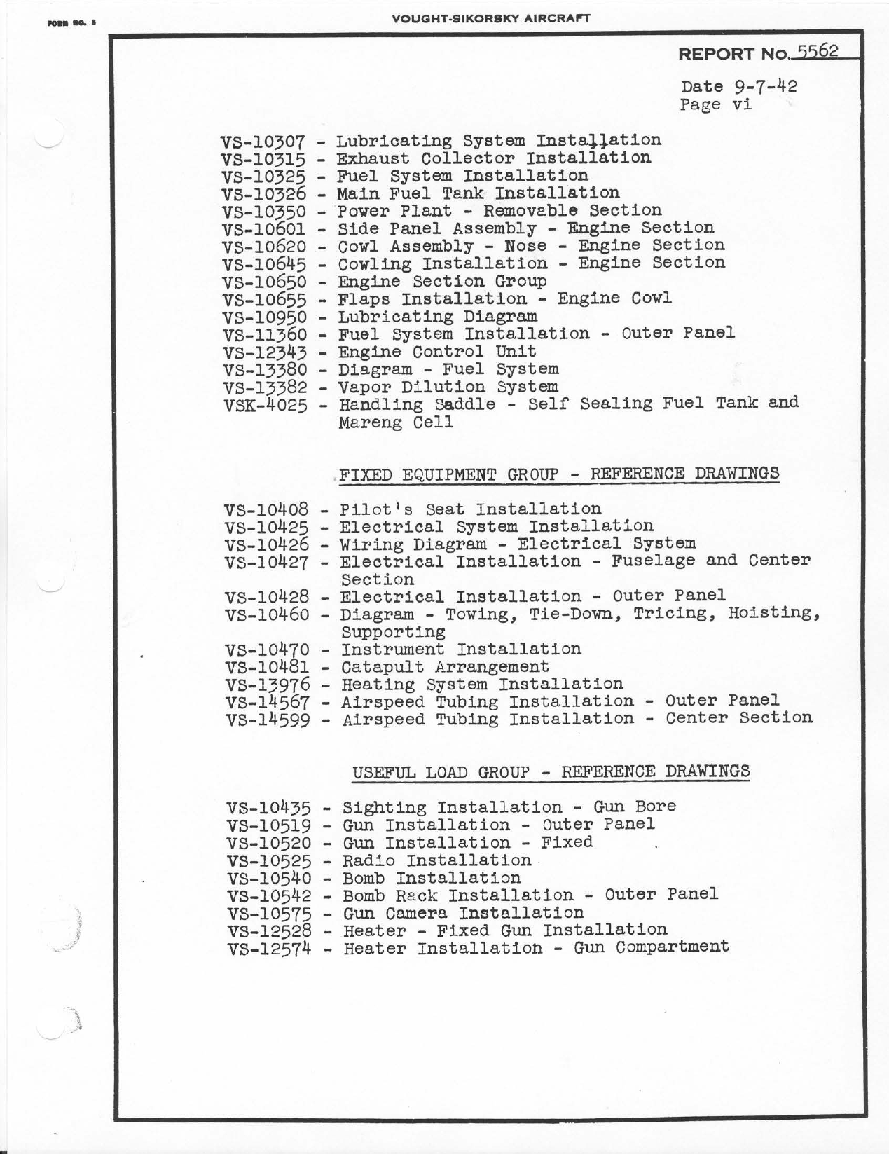 Sample page 9 from AirCorps Library document: Erection and Maintenance Instructions for Corsair F4U-1, FG-1, and F3A-1