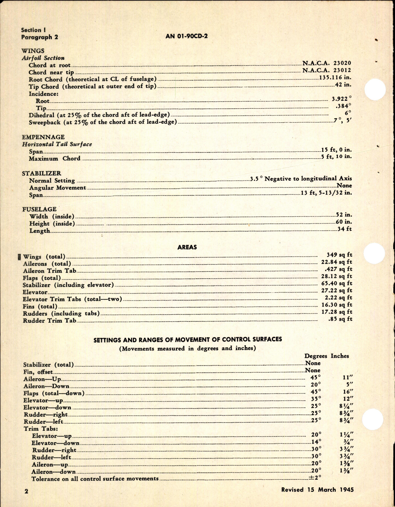 Sample page 6 from AirCorps Library document: Service and Maintenance Instructions for C-45B, C-45F, JRB-3 and JRB-4