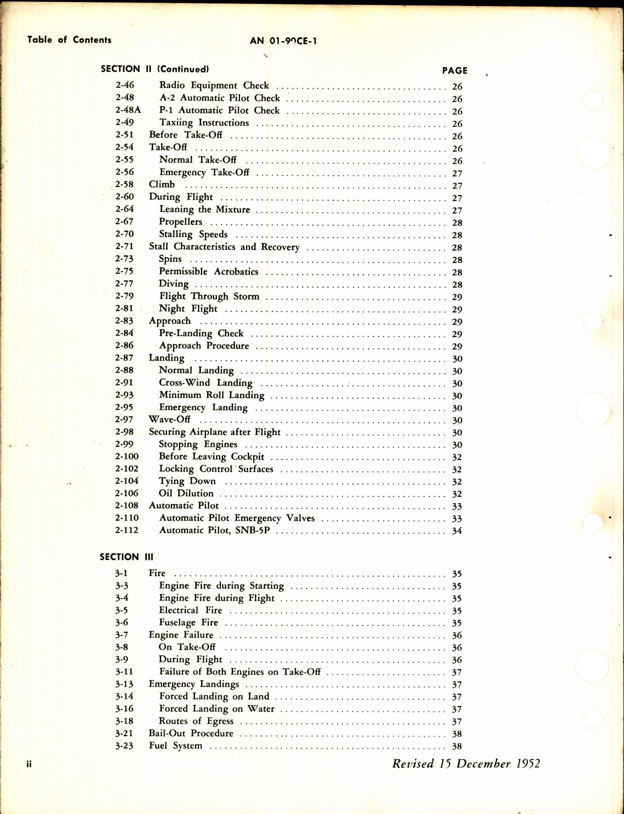 Sample page 6 from AirCorps Library document: Pilot's Handbook for JRB-4, -5, -6, SNB-2, -3, -3E, -3P, -4, and -5