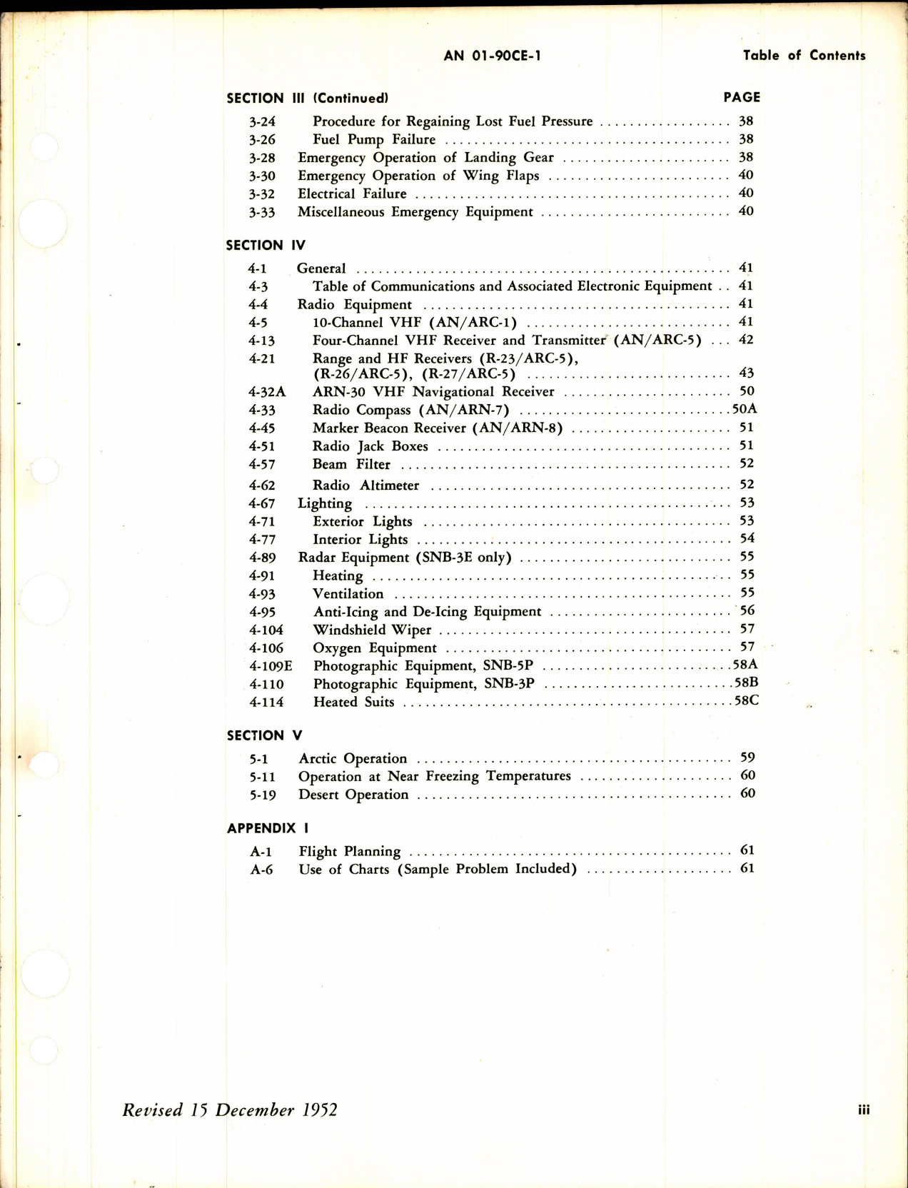 Sample page 7 from AirCorps Library document: Pilot's Handbook for JRB-4, -5, -6, SNB-2, -3, -3E, -3P, -4, and -5