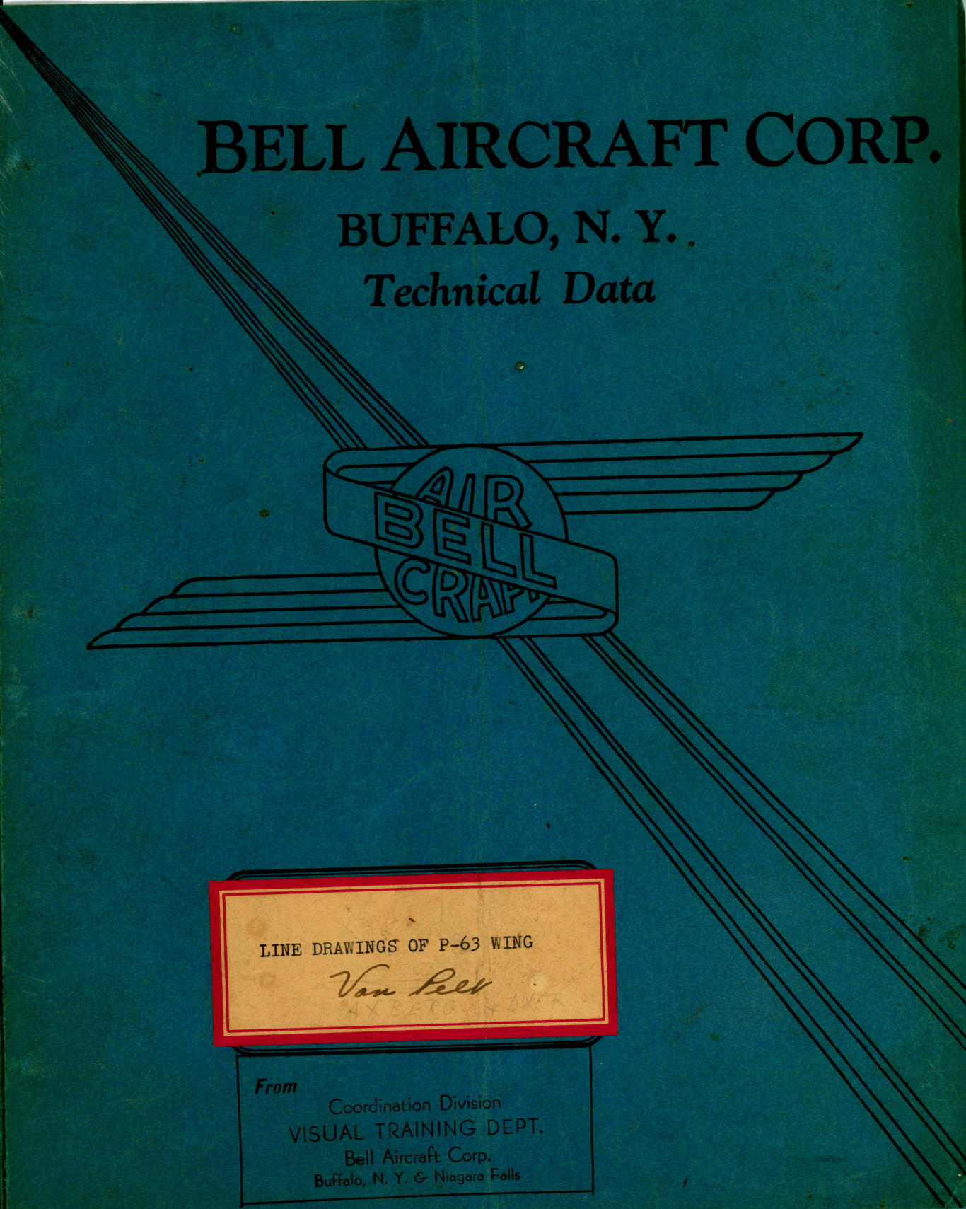 Sample page 1 from AirCorps Library document: Line Drawings of P-63 Wing
