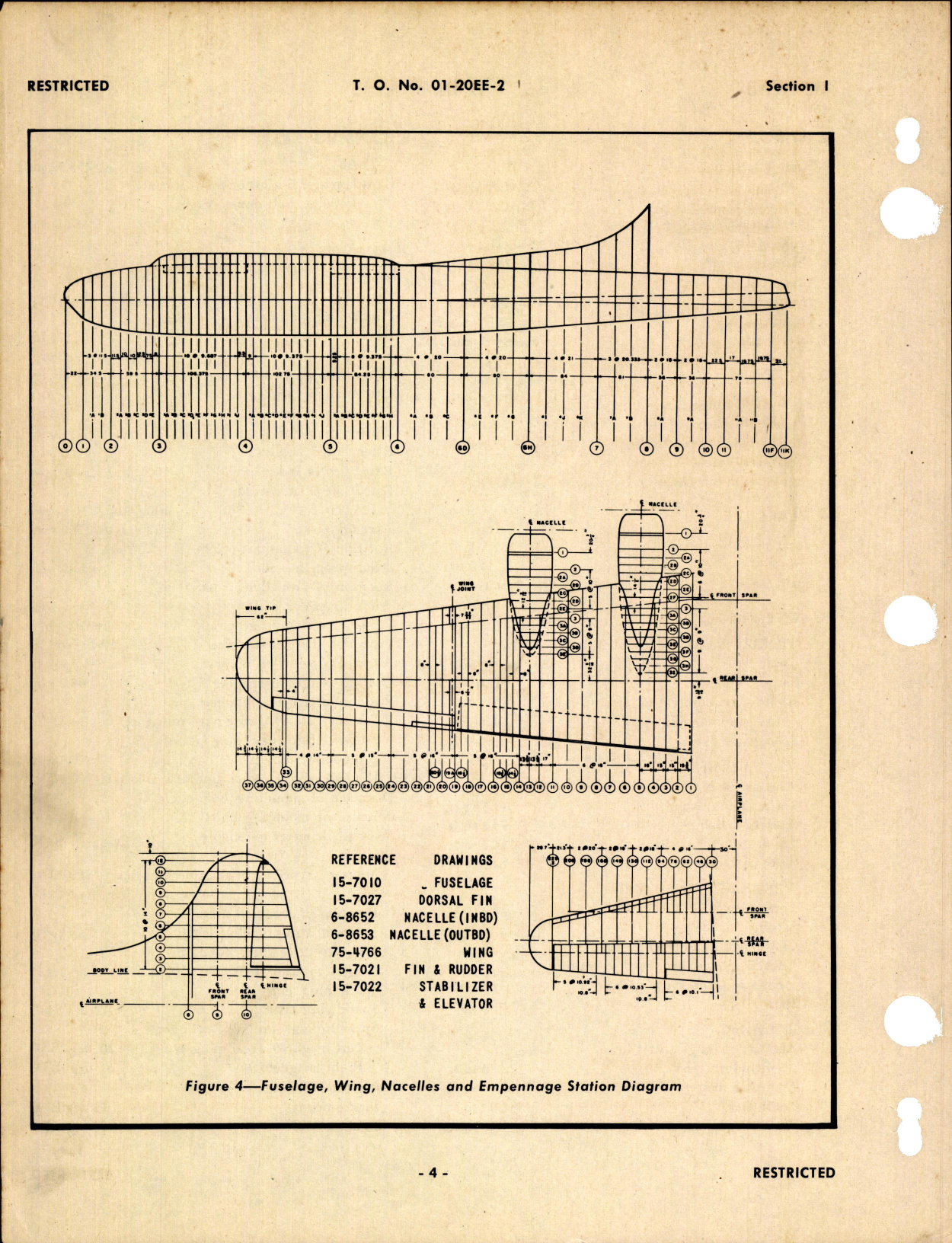 Sample page 8 from AirCorps Library document: Erection and Maintenance Instructions for B-17E 