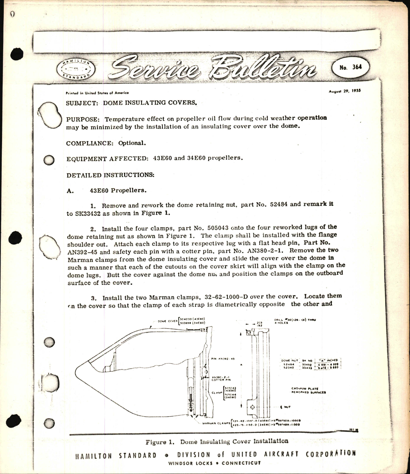 Sample page 1 from AirCorps Library document: Dome Insulating Covers