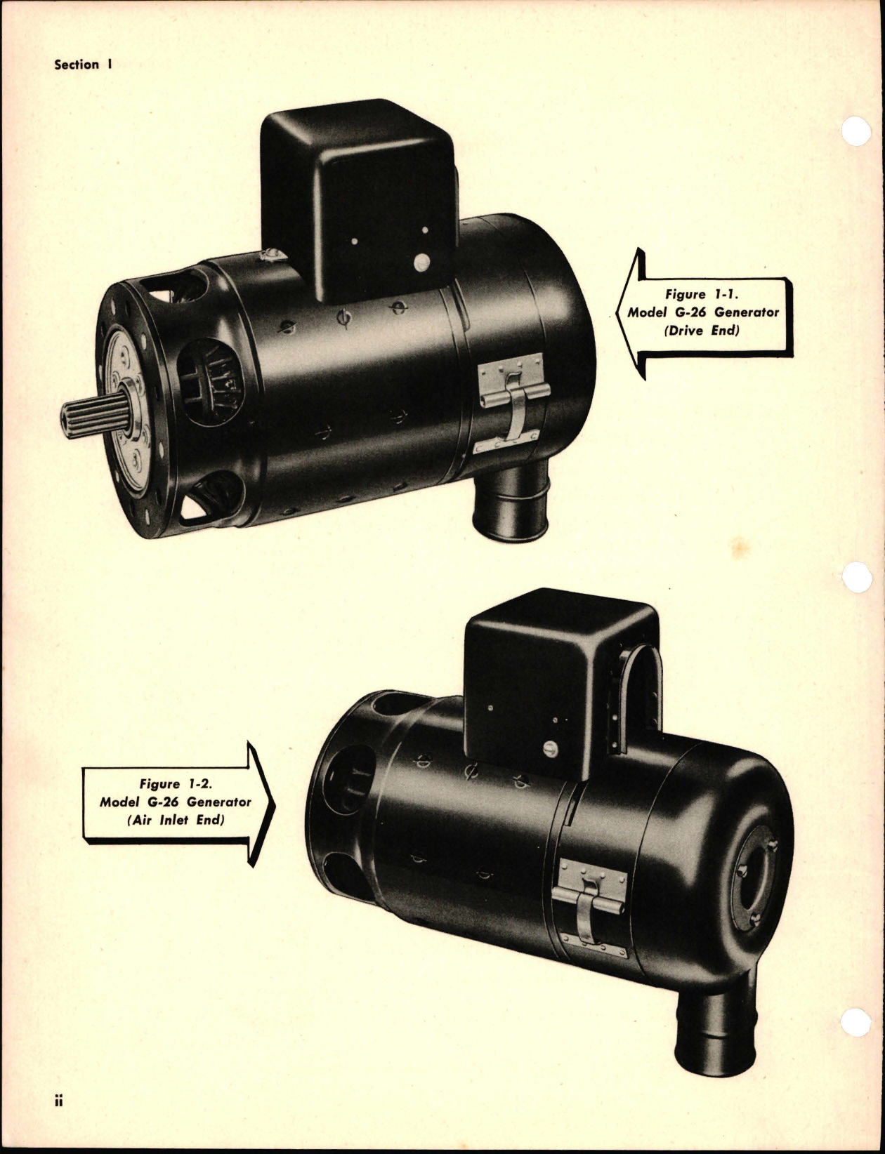 Sample page 5 from AirCorps Library document: Instructions with Parts Catalog for Generator - Model G26