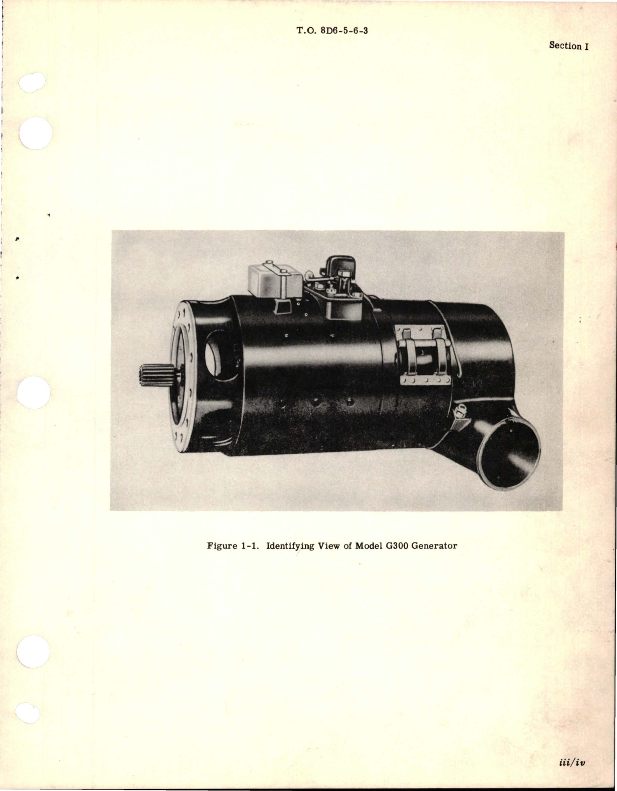 Sample page 5 from AirCorps Library document: Overhaul Manual for Generator 