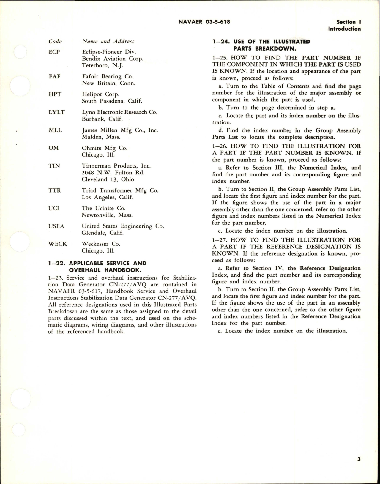 Sample page 7 from AirCorps Library document: Illustrated Parts Breakdown for Stabilization Data Generator - CN-277-AVQ 